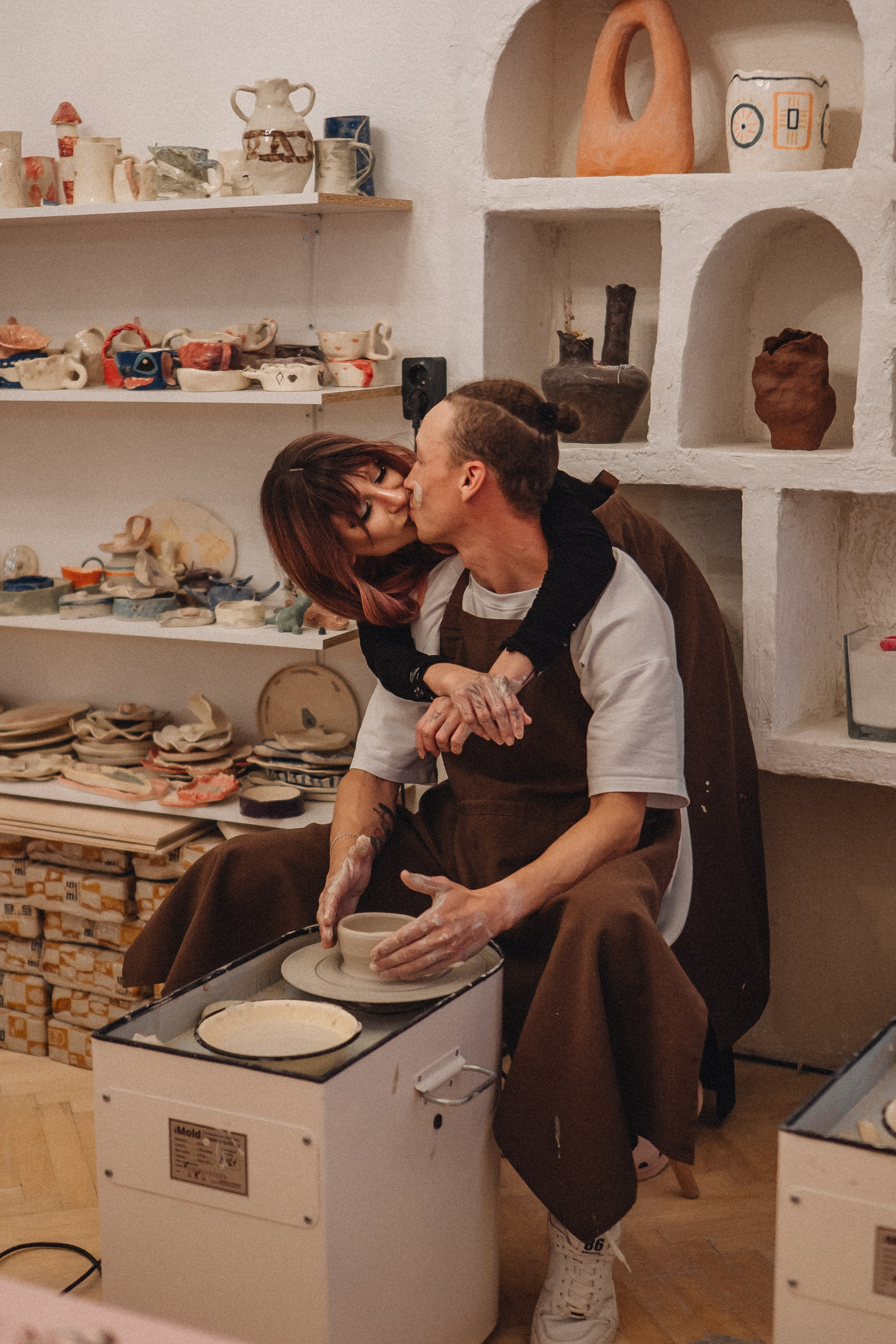 СВИДАНИЕ В ГОНЧАРНОЙ МАСТЕРСКОЙ. Профессиональный фотограф, Санкт-Петербург — Виктория Богомолова