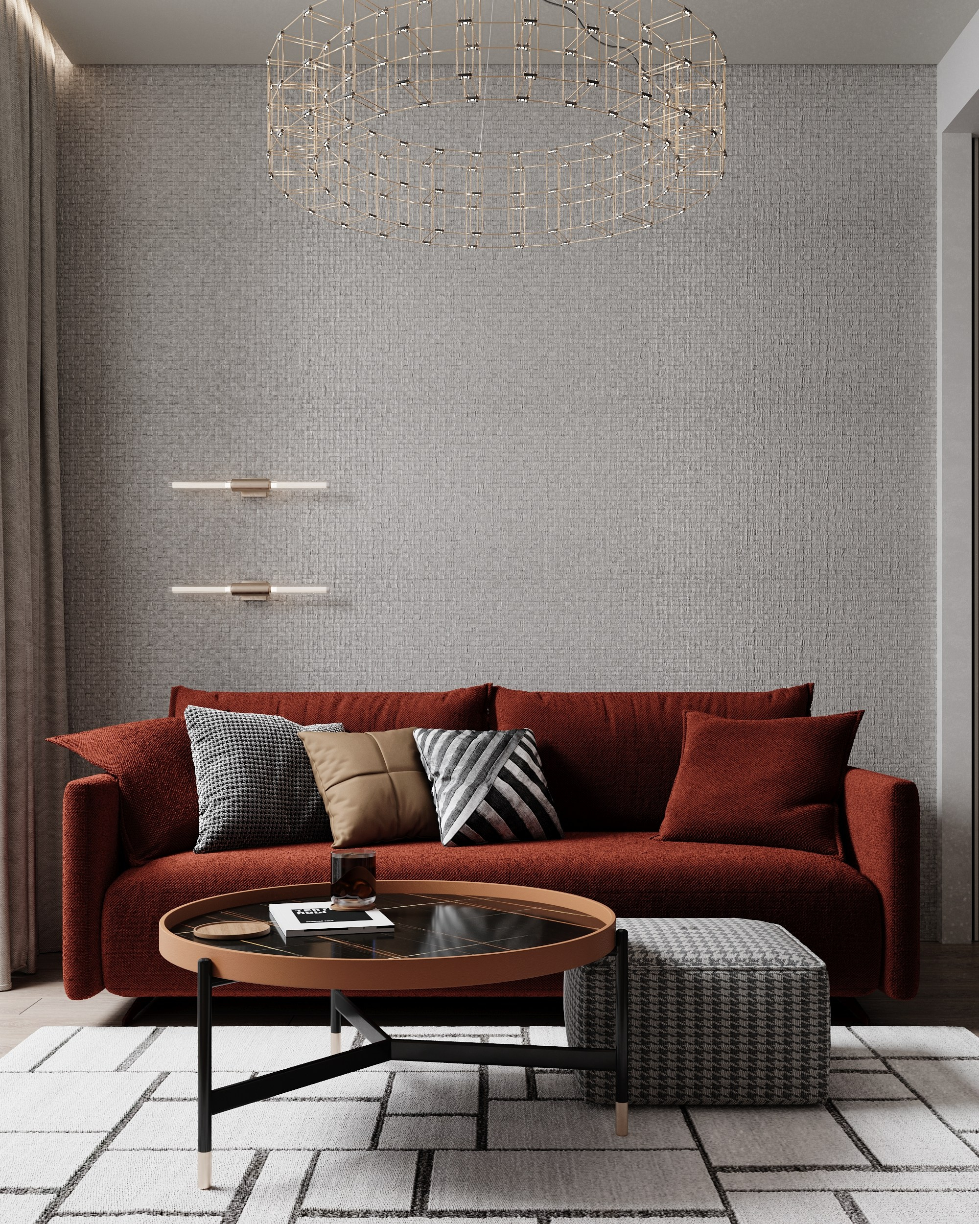 Квартира | Москва | 2023. Блинова Анастасия | Интерьерная визуализация