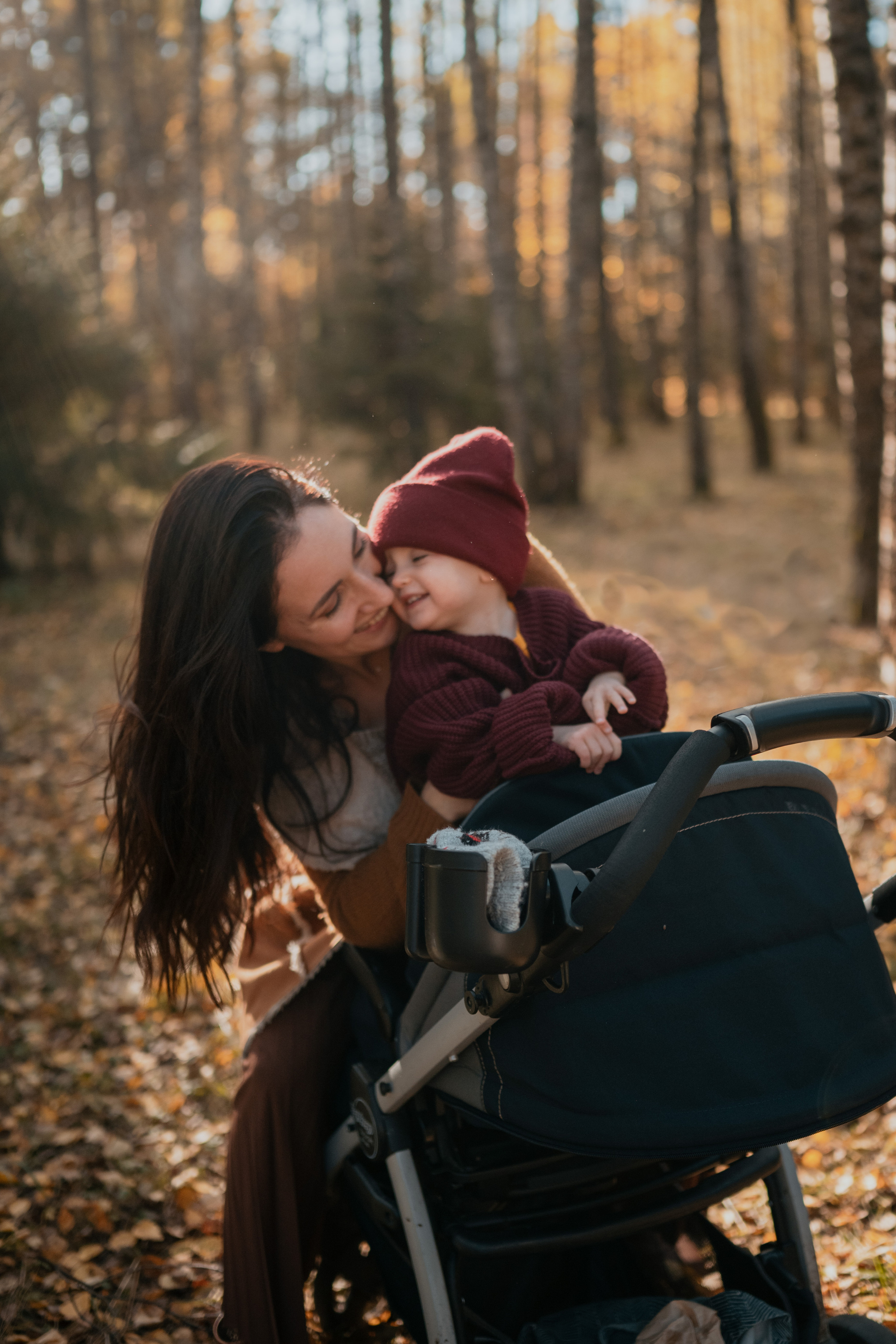 Осенняя фотосессия с ребенком. Фотограф в Белграде Чугреева Елена