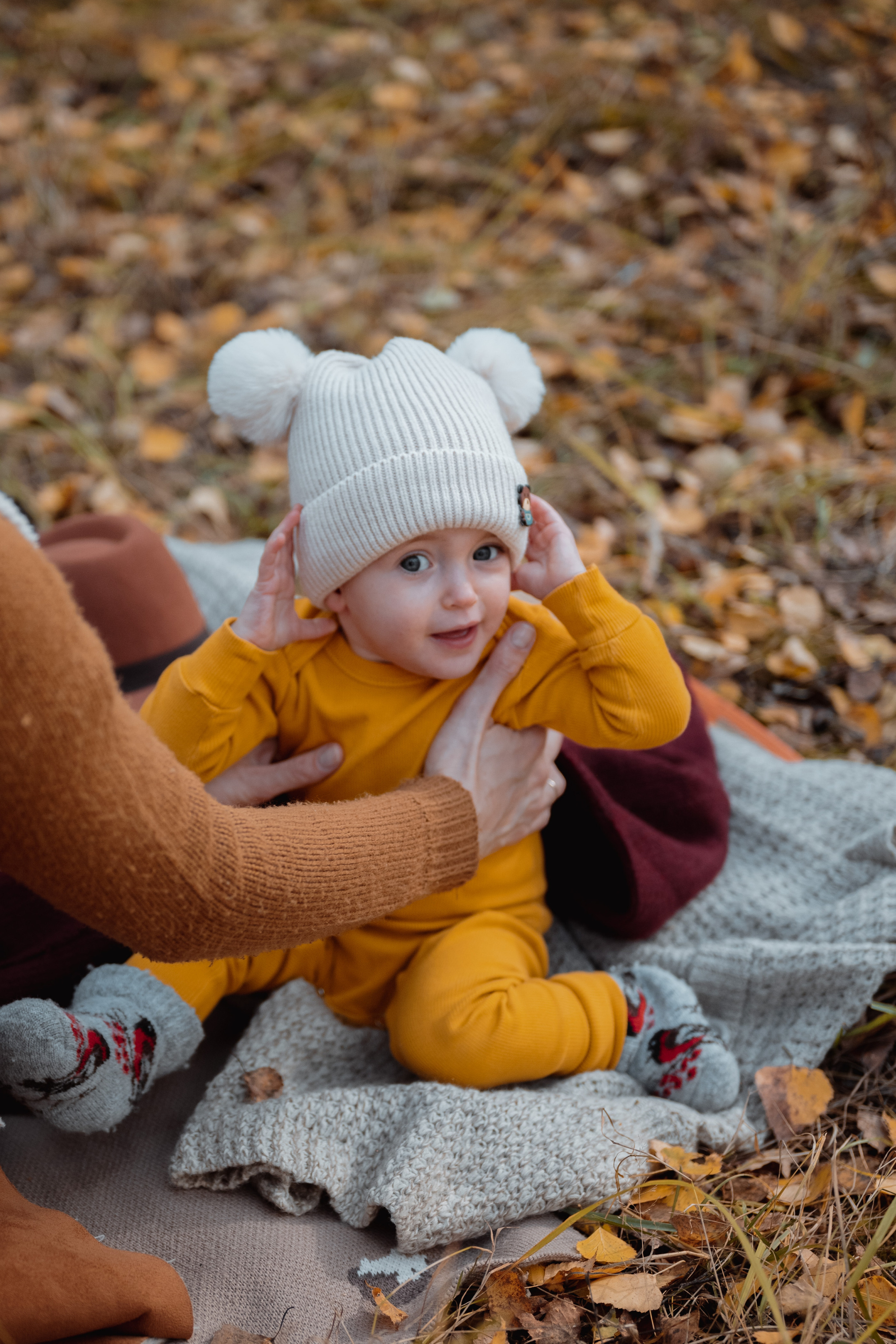 Осенняя фотосессия с ребенком. Фотограф в Белграде Чугреева Елена