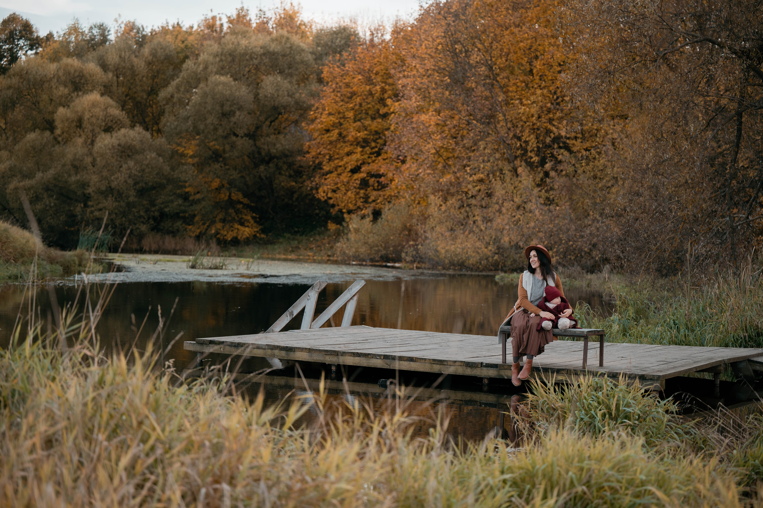 Осенняя фотосессия с ребенком. Фотограф в Белграде Чугреева Елена