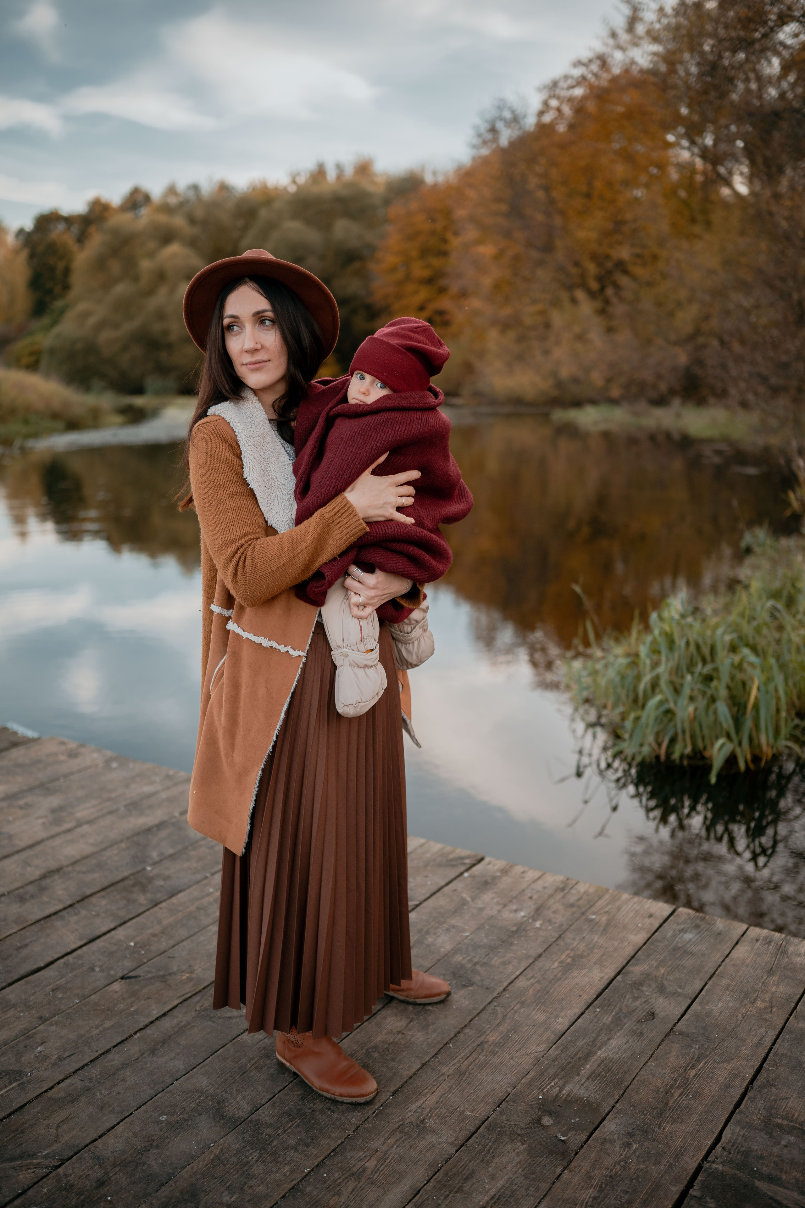 Осенняя фотосессия с ребенком. Фотограф в Белграде Чугреева Елена