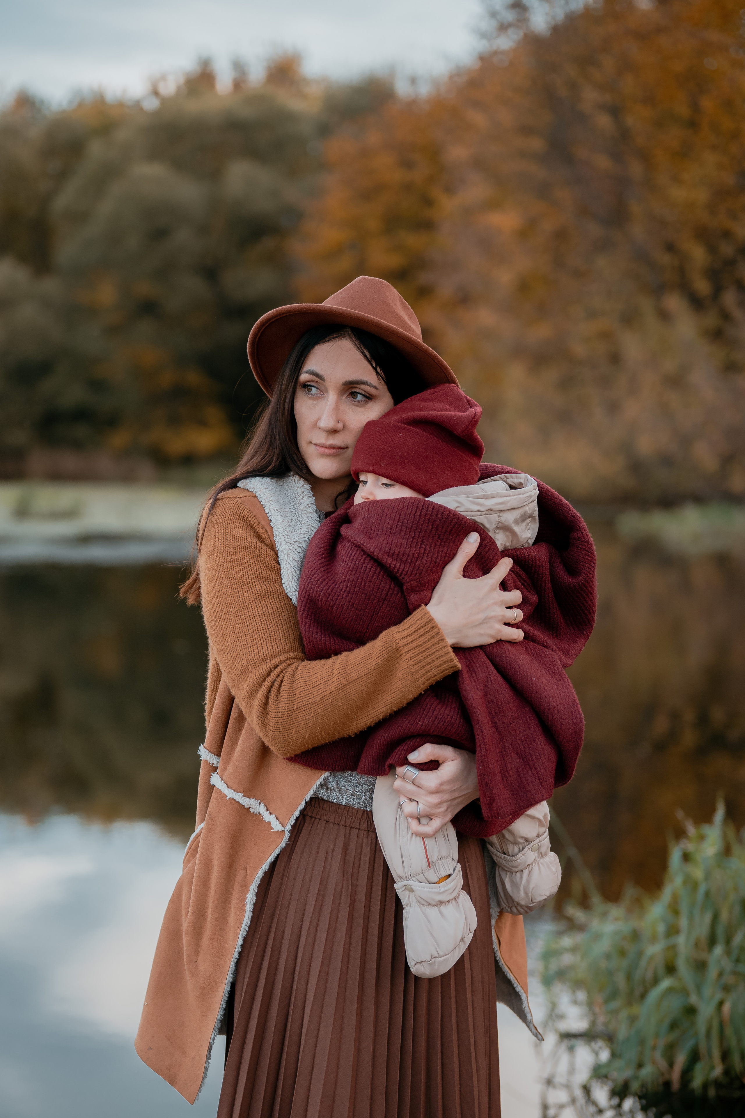 Осенняя фотосессия с ребенком. Фотограф в Белграде Чугреева Елена