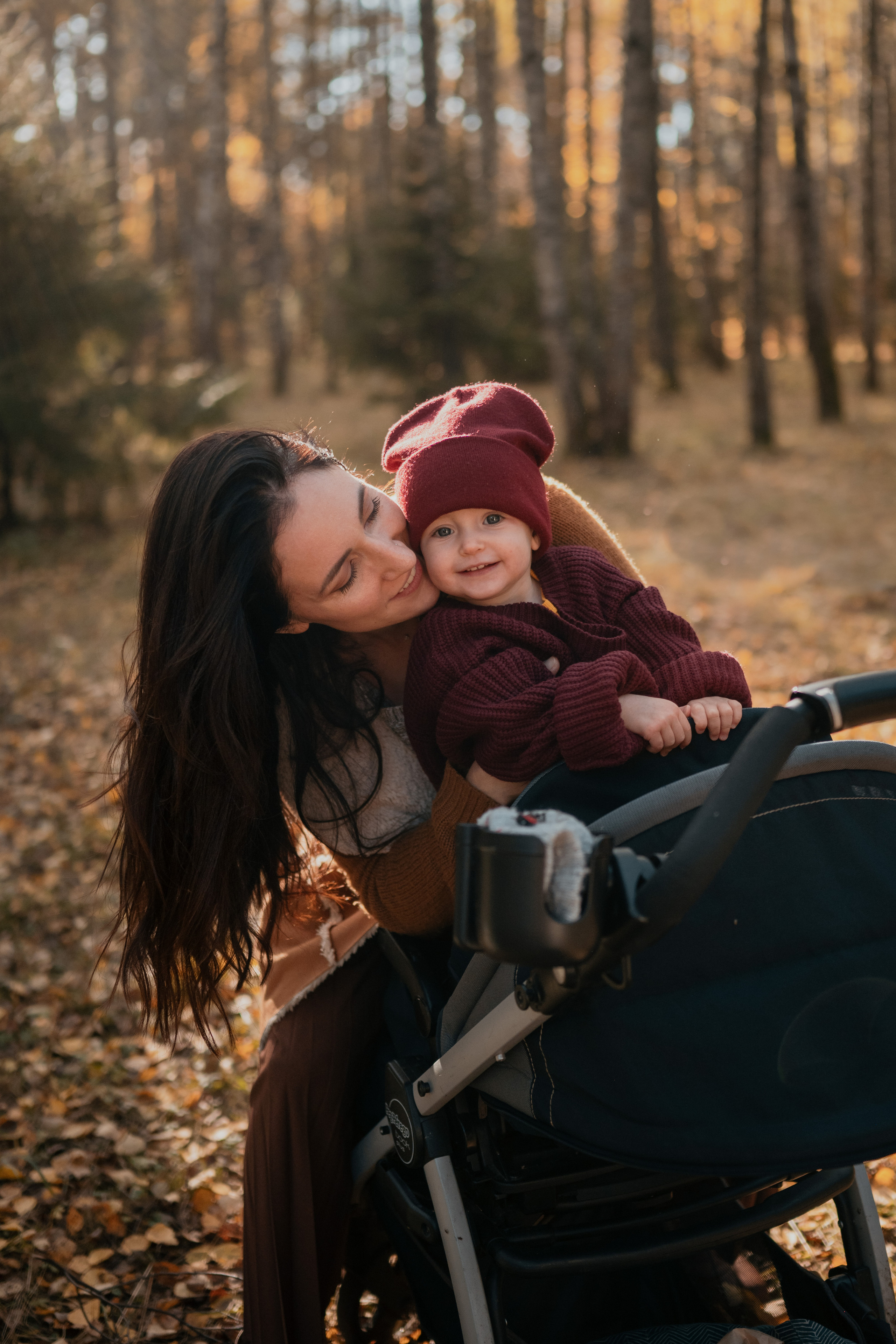 Осенняя фотосессия с ребенком. Фотограф в Белграде Чугреева Елена