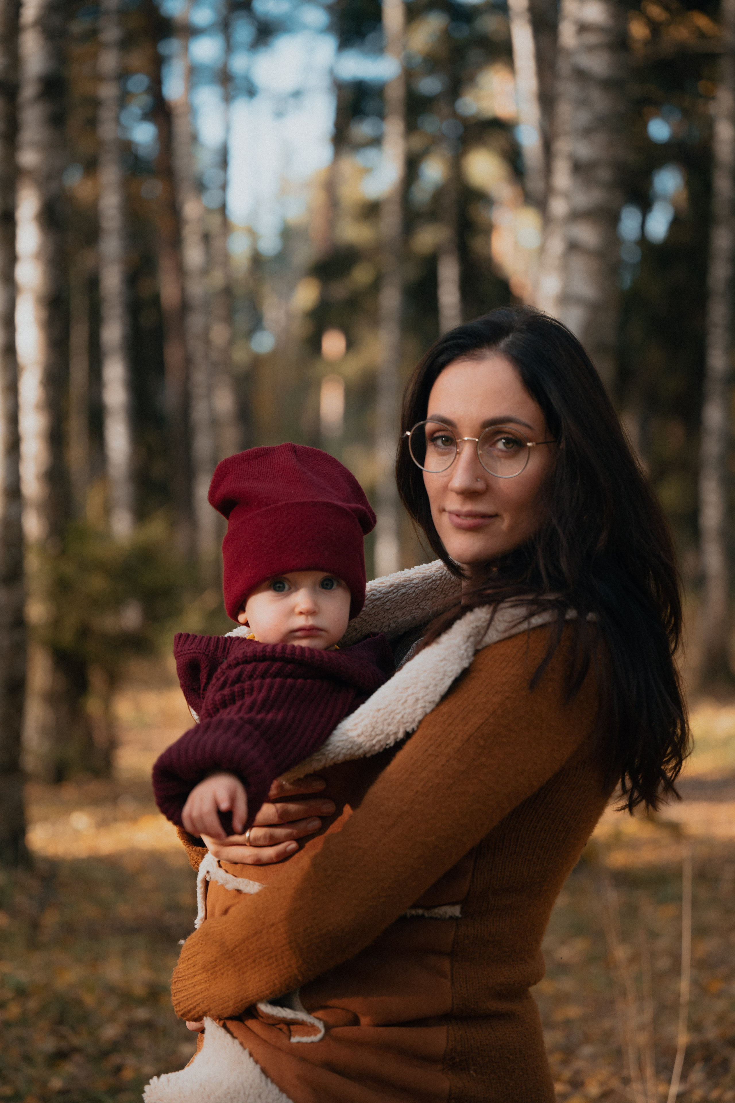 Осенняя фотосессия с ребенком. Фотограф в Белграде Чугреева Елена