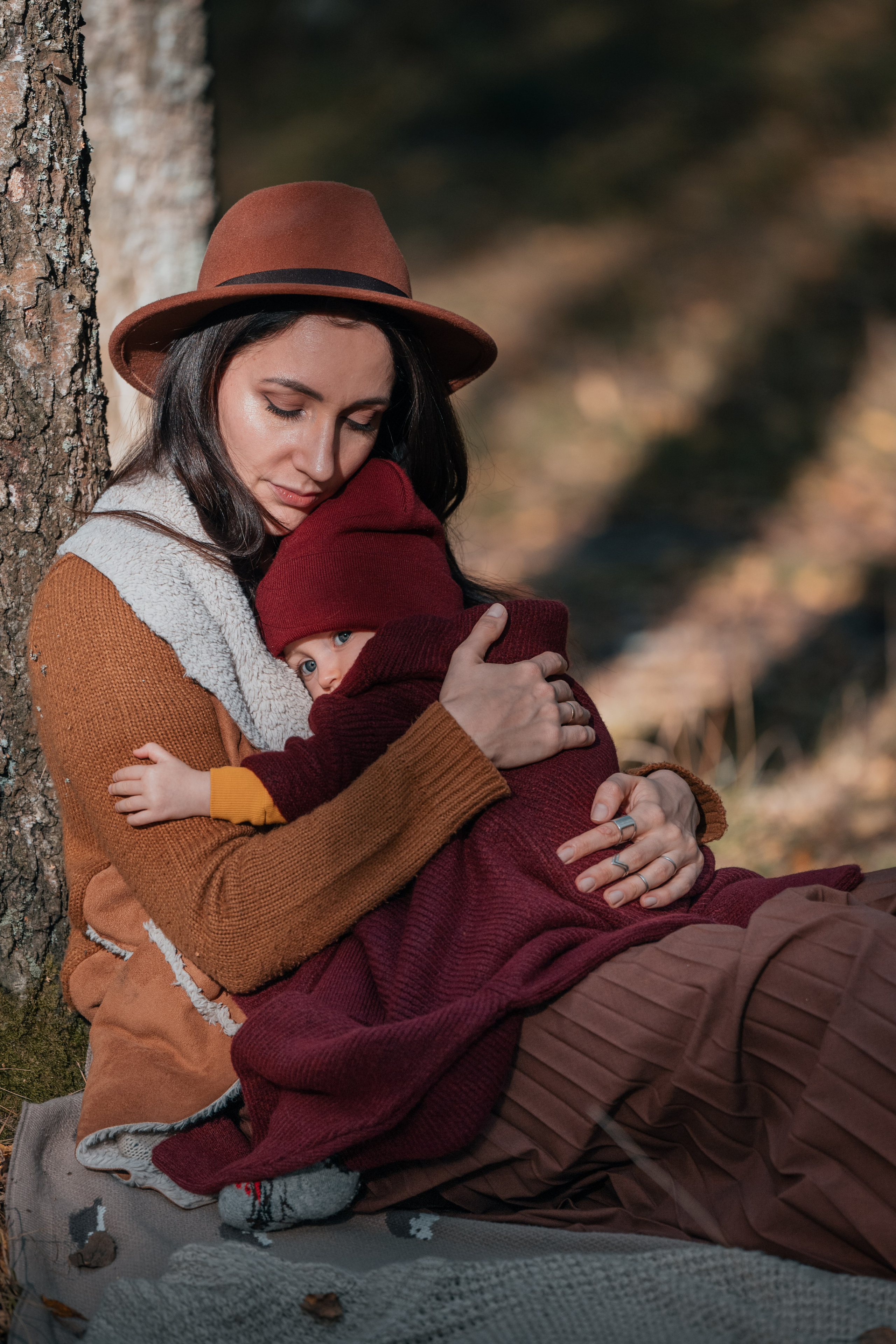 Осенняя фотосессия с ребенком. Фотограф в Белграде Чугреева Елена
