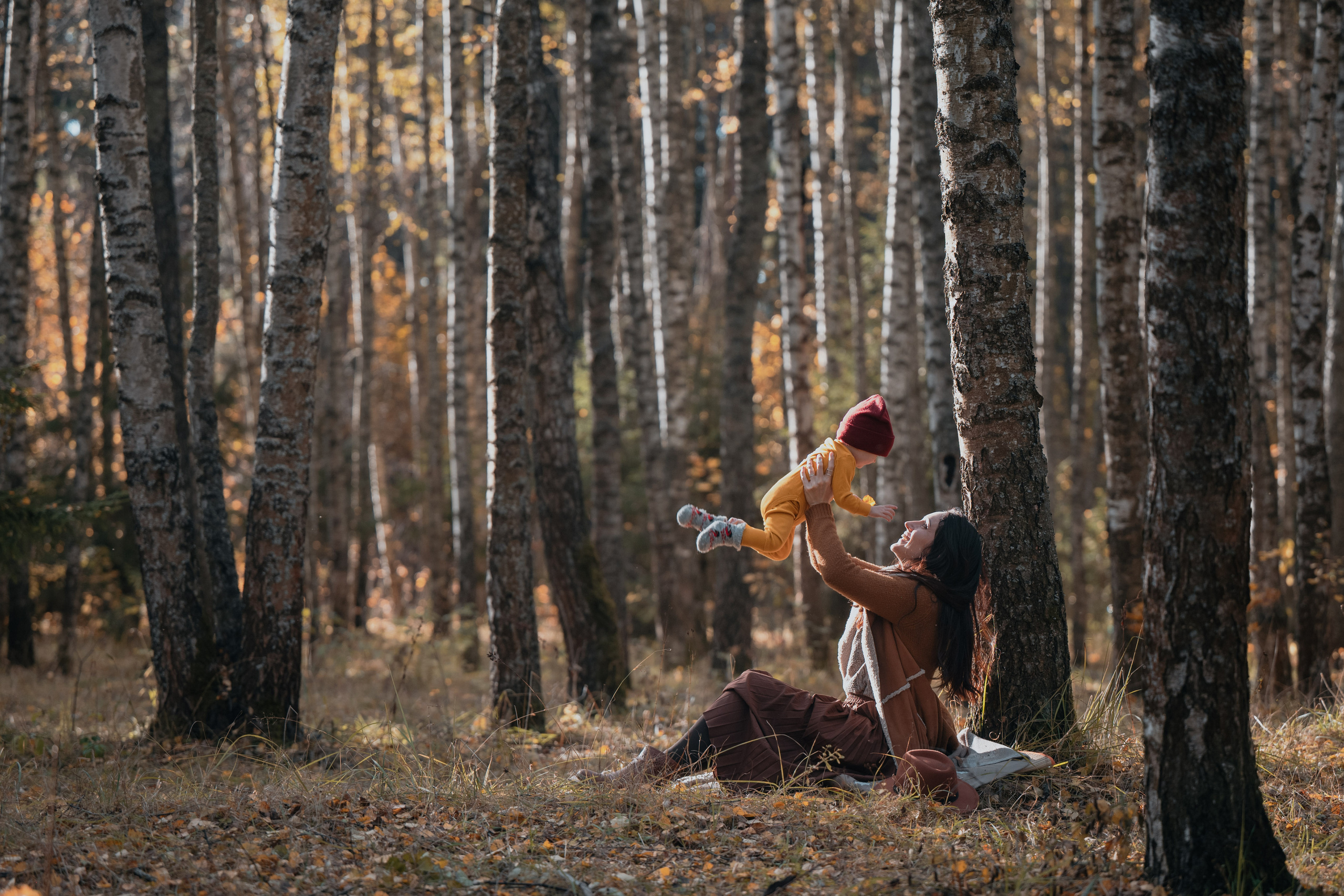 Осенняя фотосессия с ребенком. Фотограф в Белграде Чугреева Елена