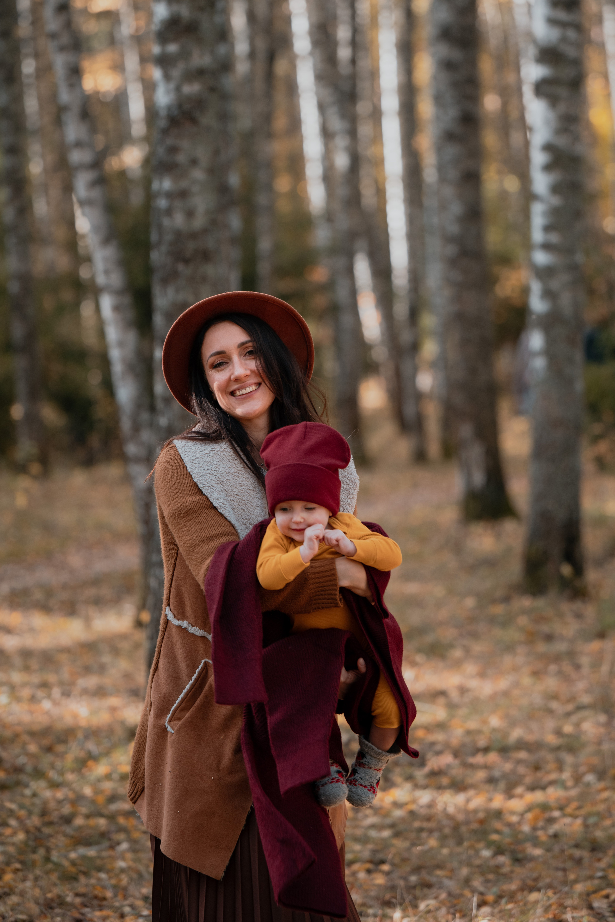 Осенняя фотосессия с ребенком. Фотограф в Белграде Чугреева Елена