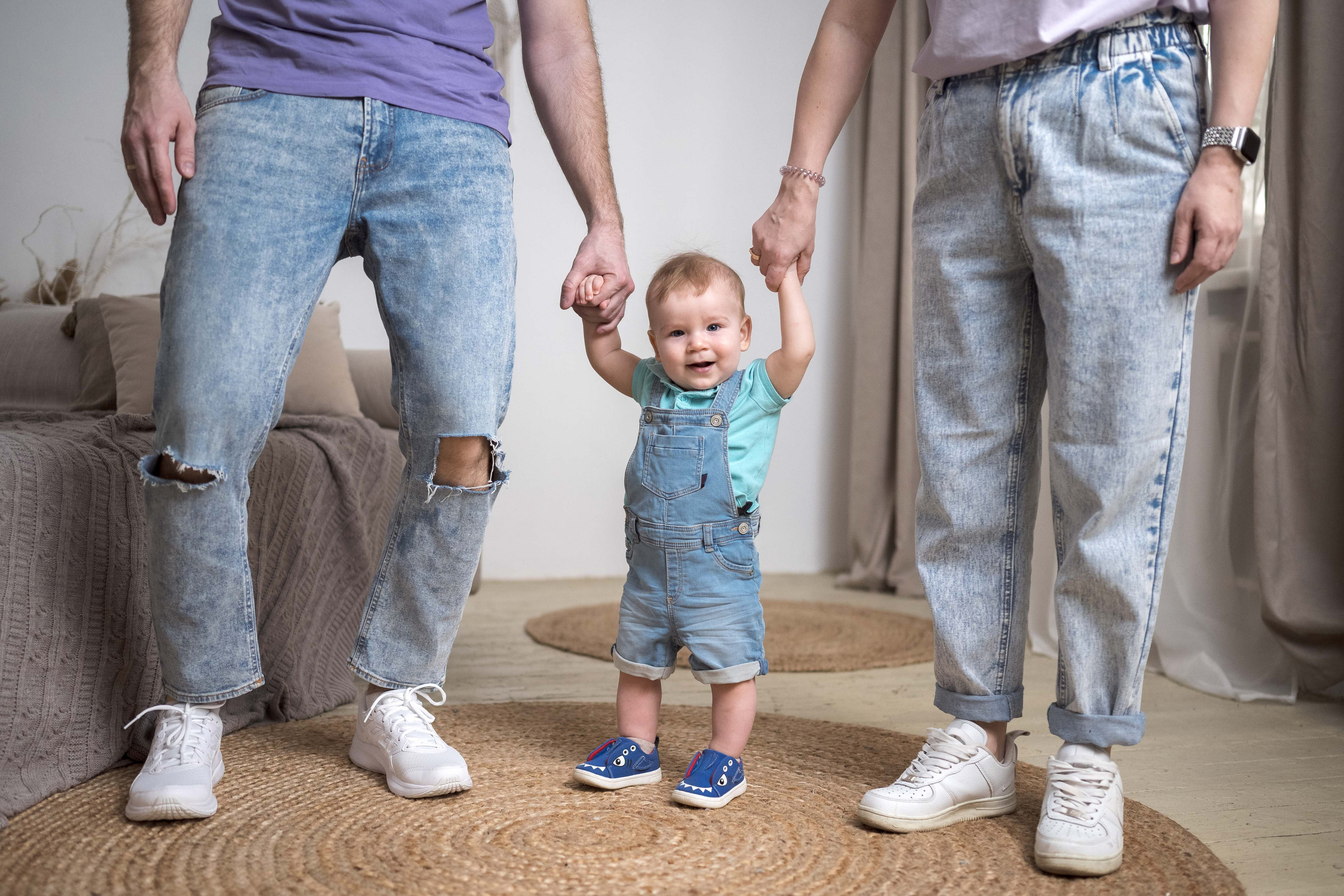 Семейная фотосессия в студии. Фотограф в Белграде Чугреева Елена