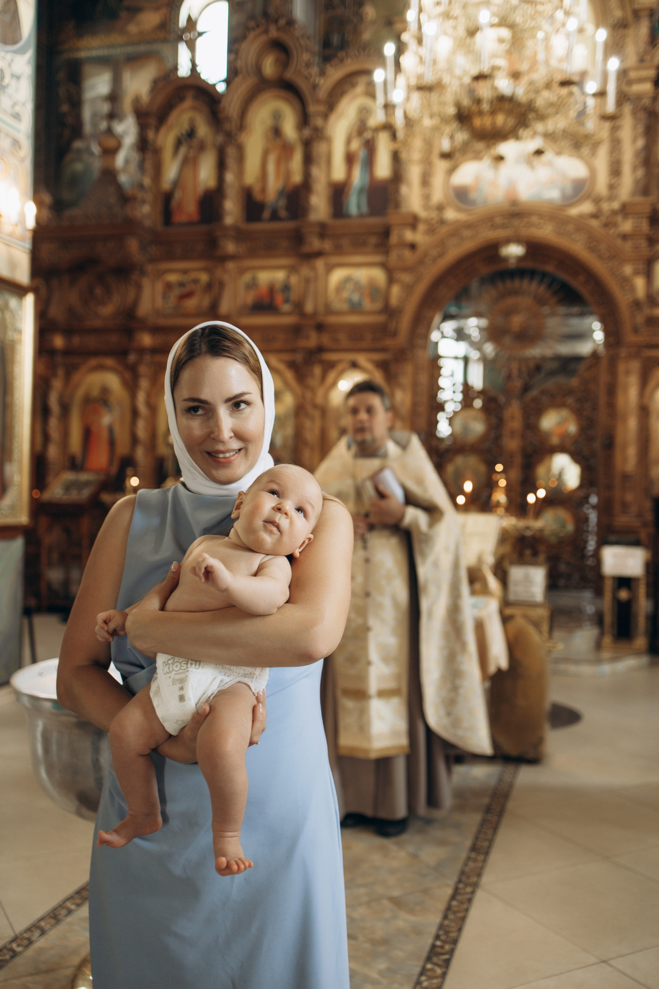 Крещение Ивана. Самый теплый фотограф в Краснодаре Рябоконь Ксения