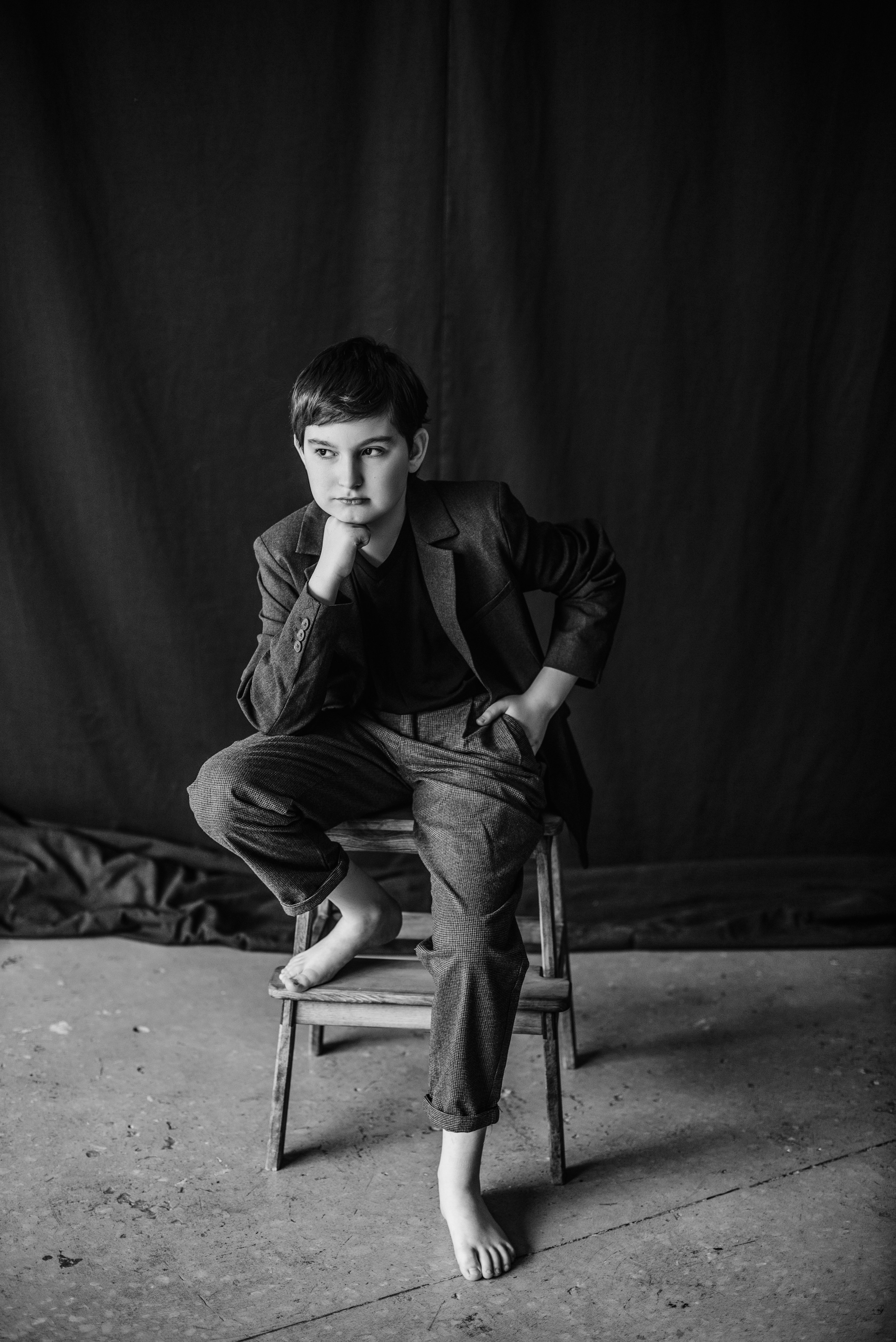 Детский портрет. Фотограф Дарья Гусарова, Тюмень
