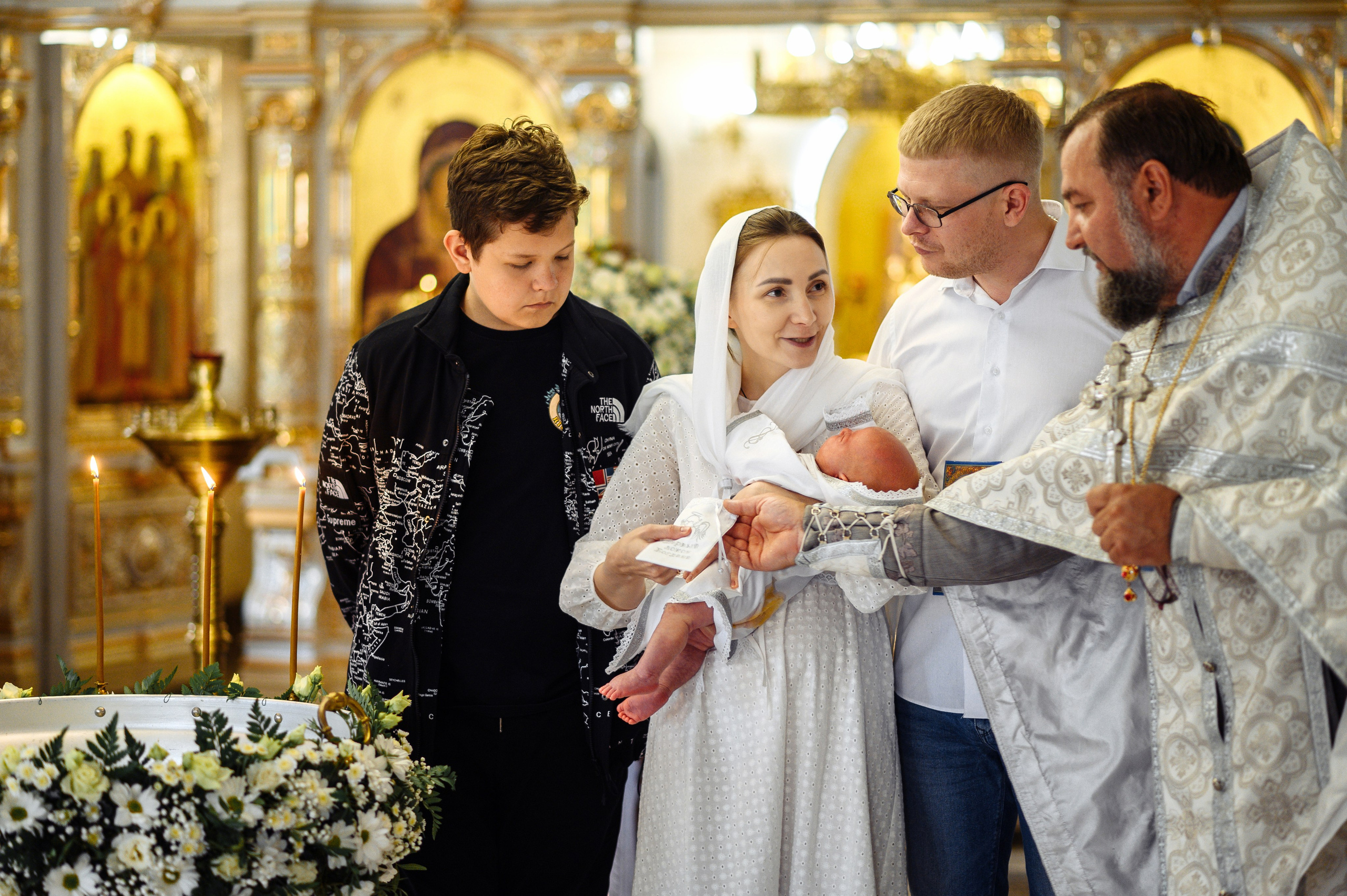 Крещение Богдана. Введенская церковь. Свадебный и семейный Фотограф в Пензе Татьяна Лапоногова