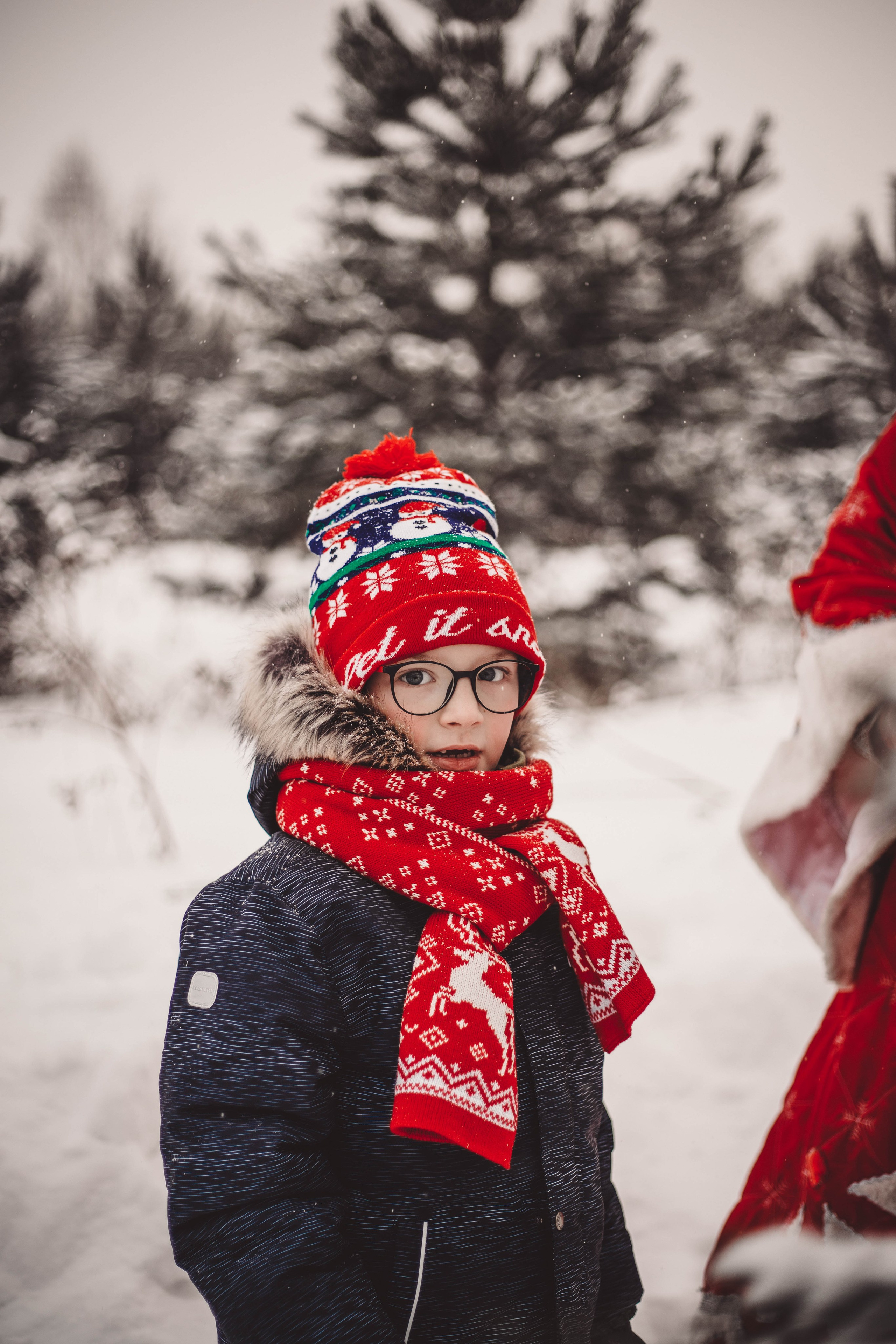 Фотопроект - Волшебная встреча с Дедом Морозом. Семейный и женский фотограф Кемерово Мария Степ
