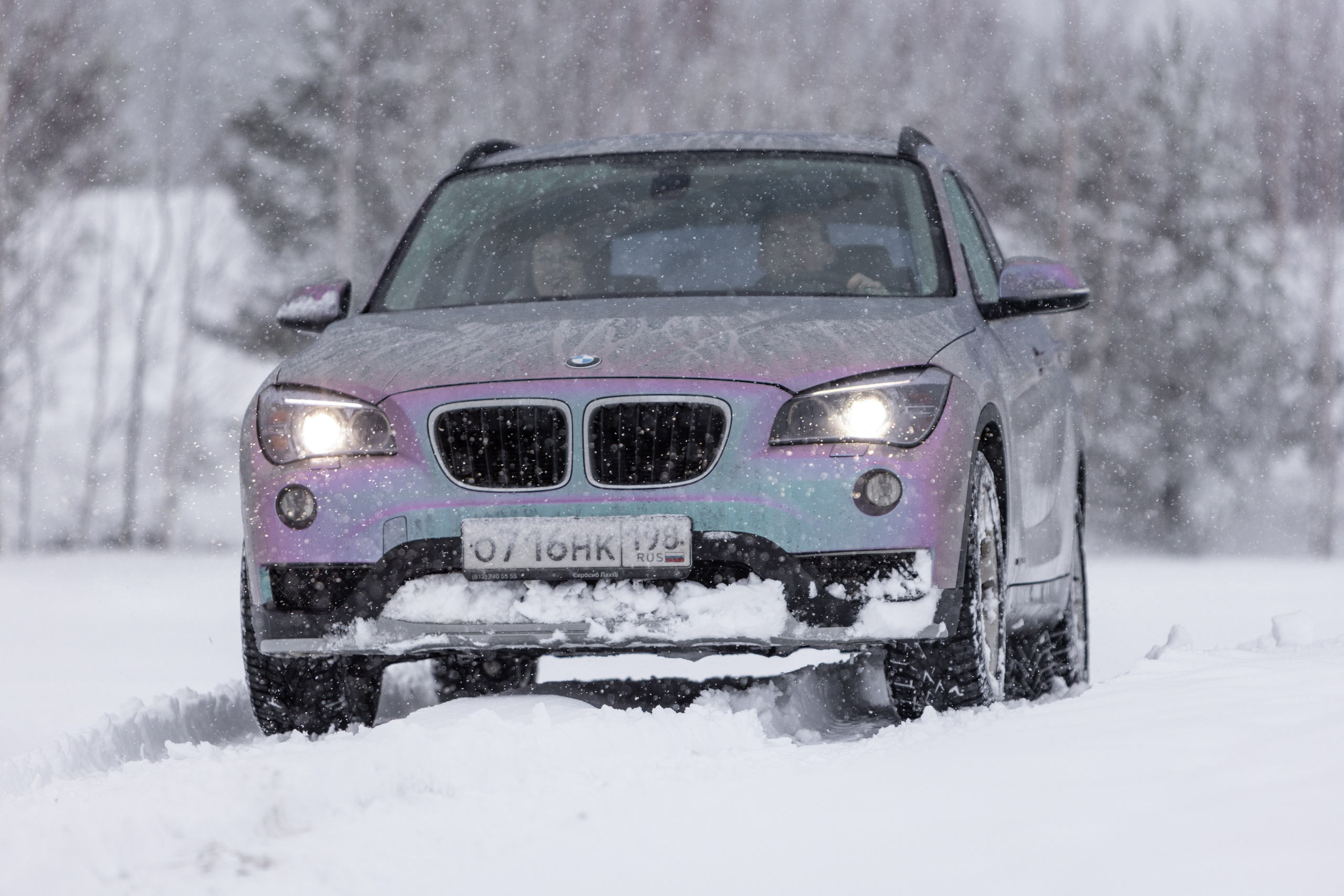 Зимние покатушки. Автомобильная фотография в Санкт-Петербурге