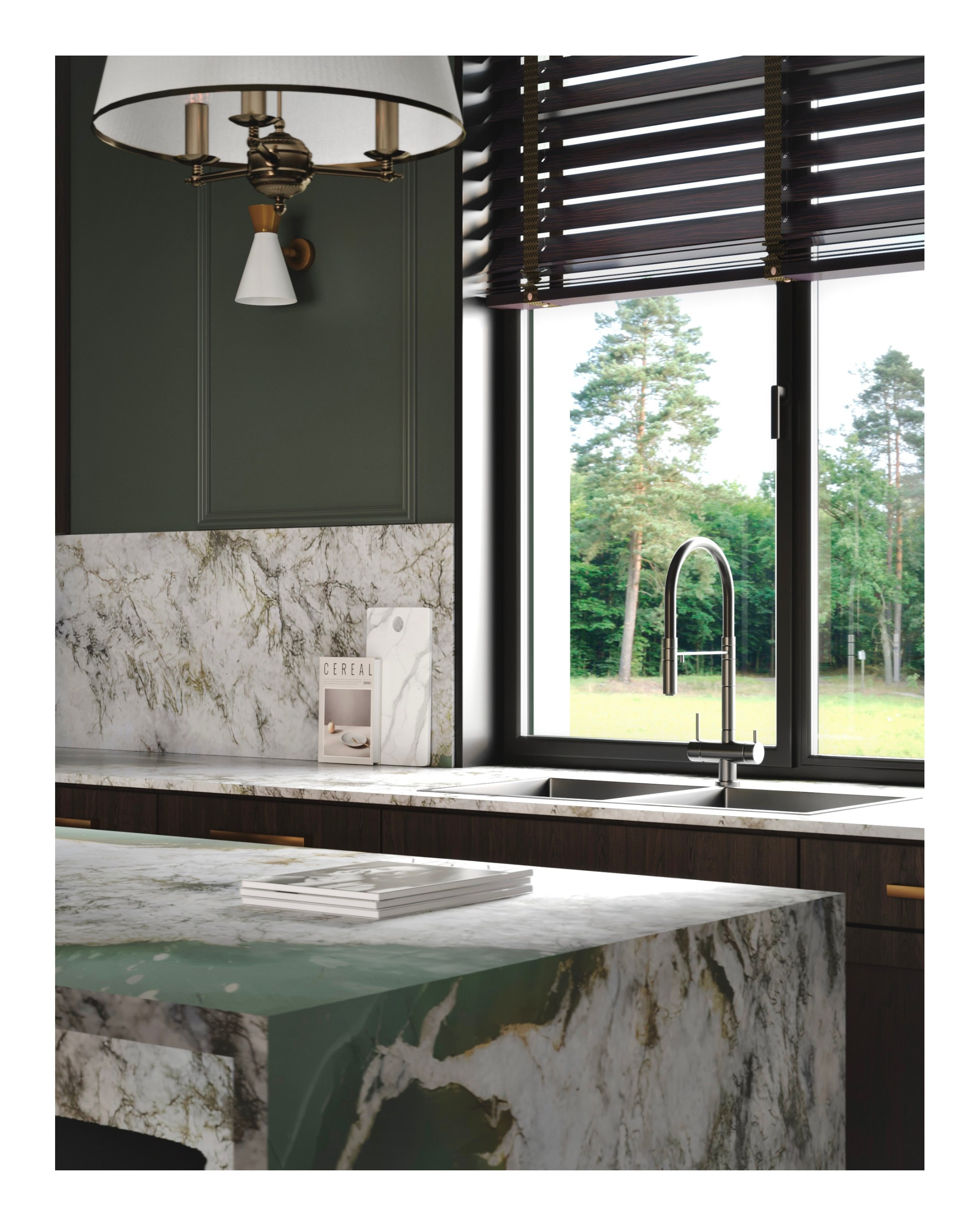 House in Deulino, Moscow. Cg artist Shchapov Dmitry