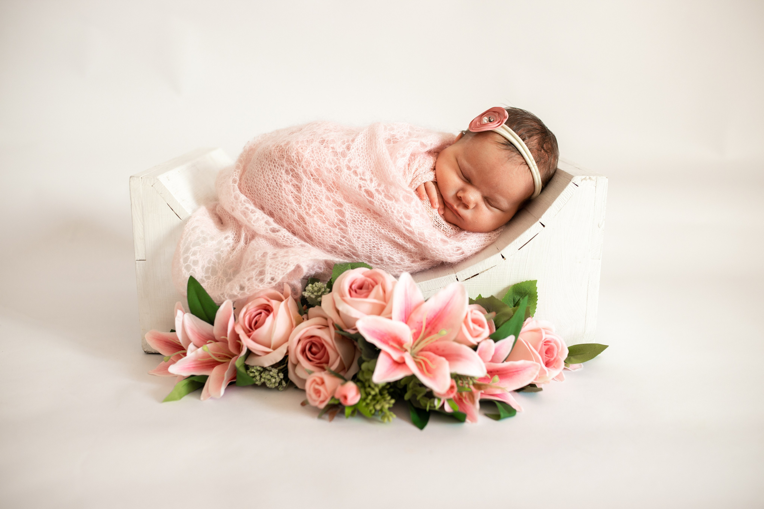 Ньюборн фотосессия для Дианы. Фотограф в Железнодорожном и Балашихе