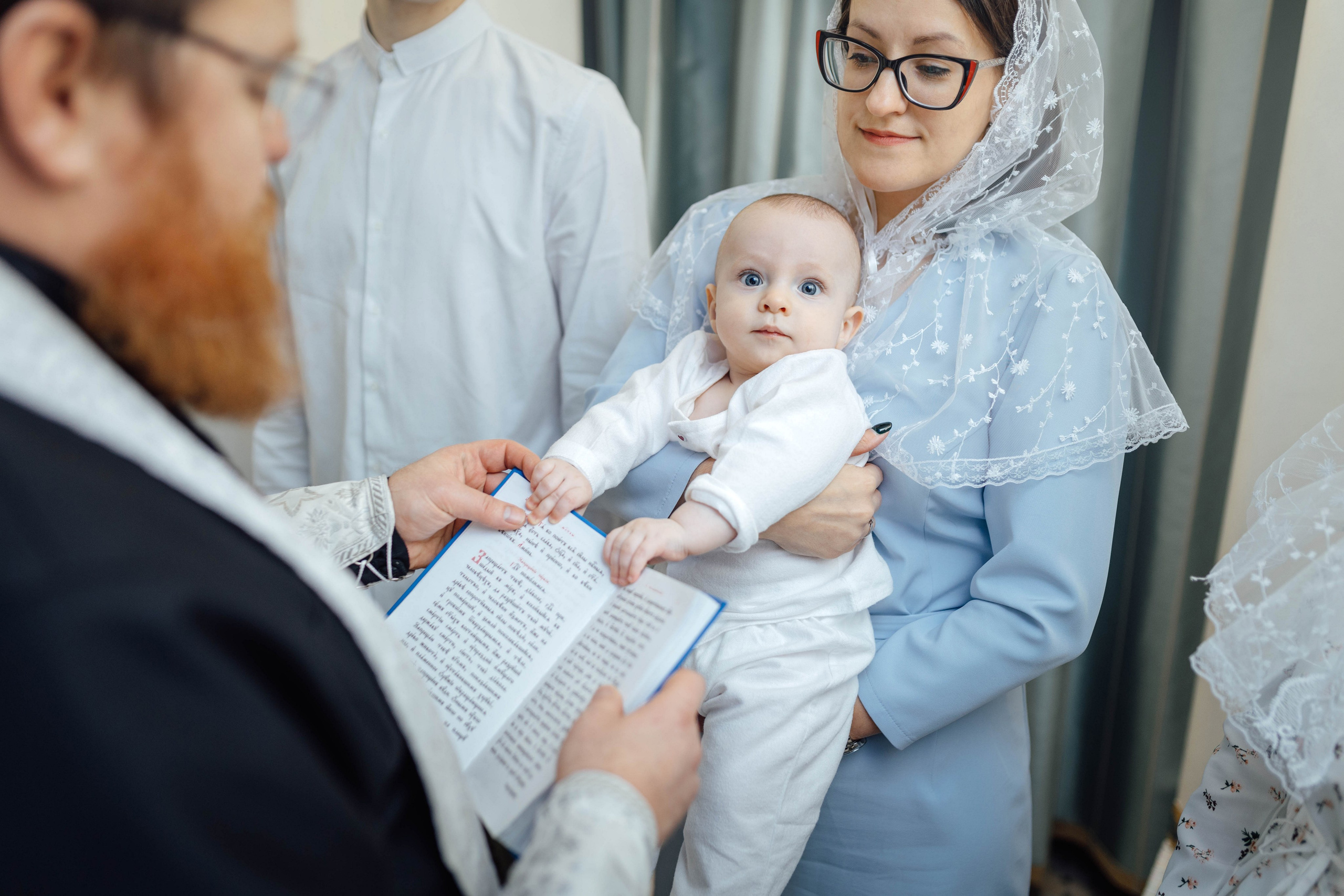 Крещение Матвея, храм Святой Троицы, декабрь 2025