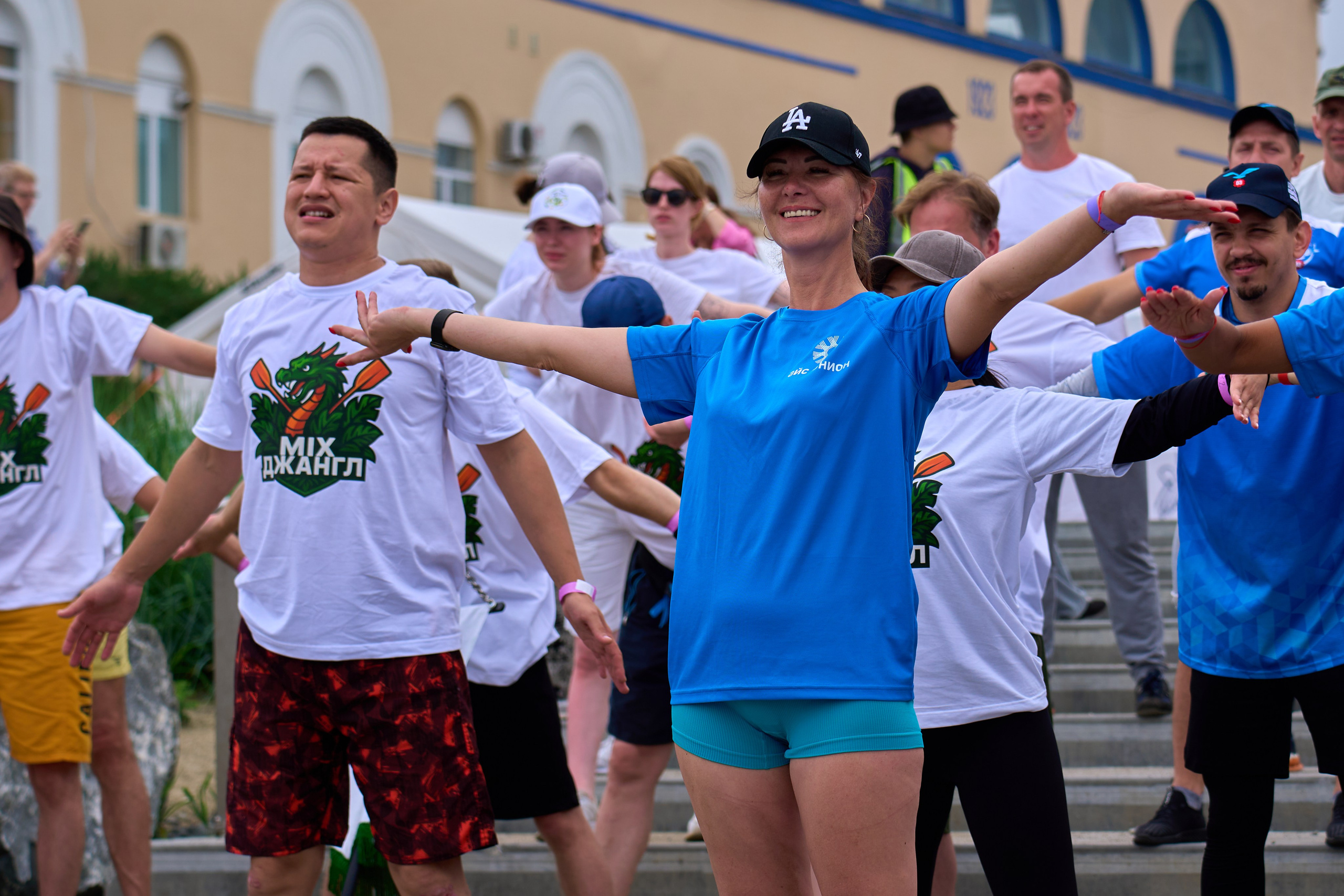 Соревнования на лодках дракон Айс Юнион. Фотограф во Владивостоке