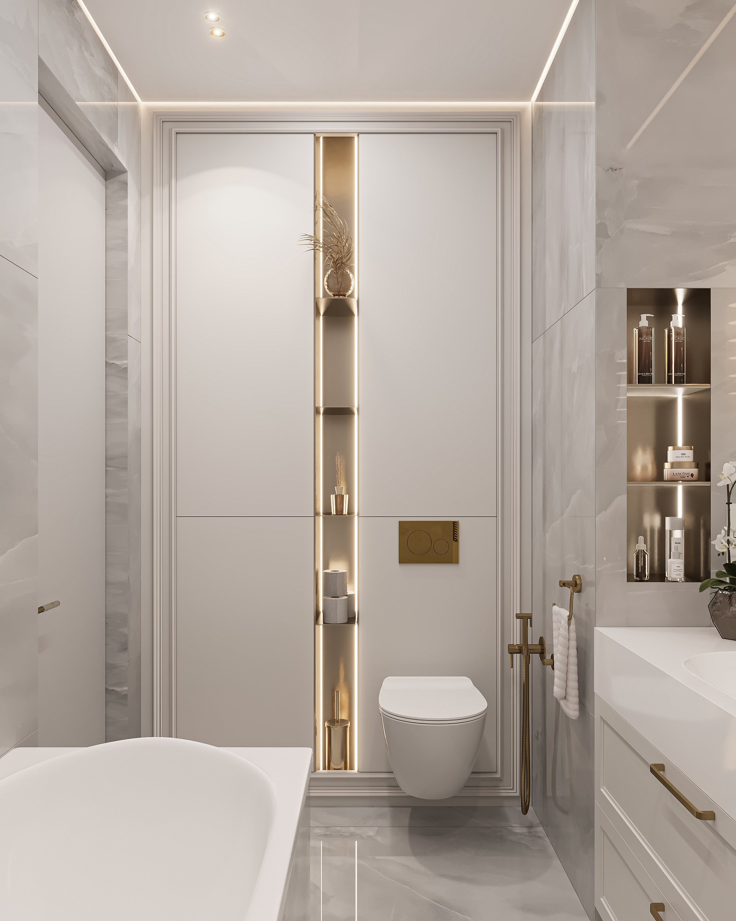 Квартира 60 м². 3Д-Визуализация Наталья Макогонова