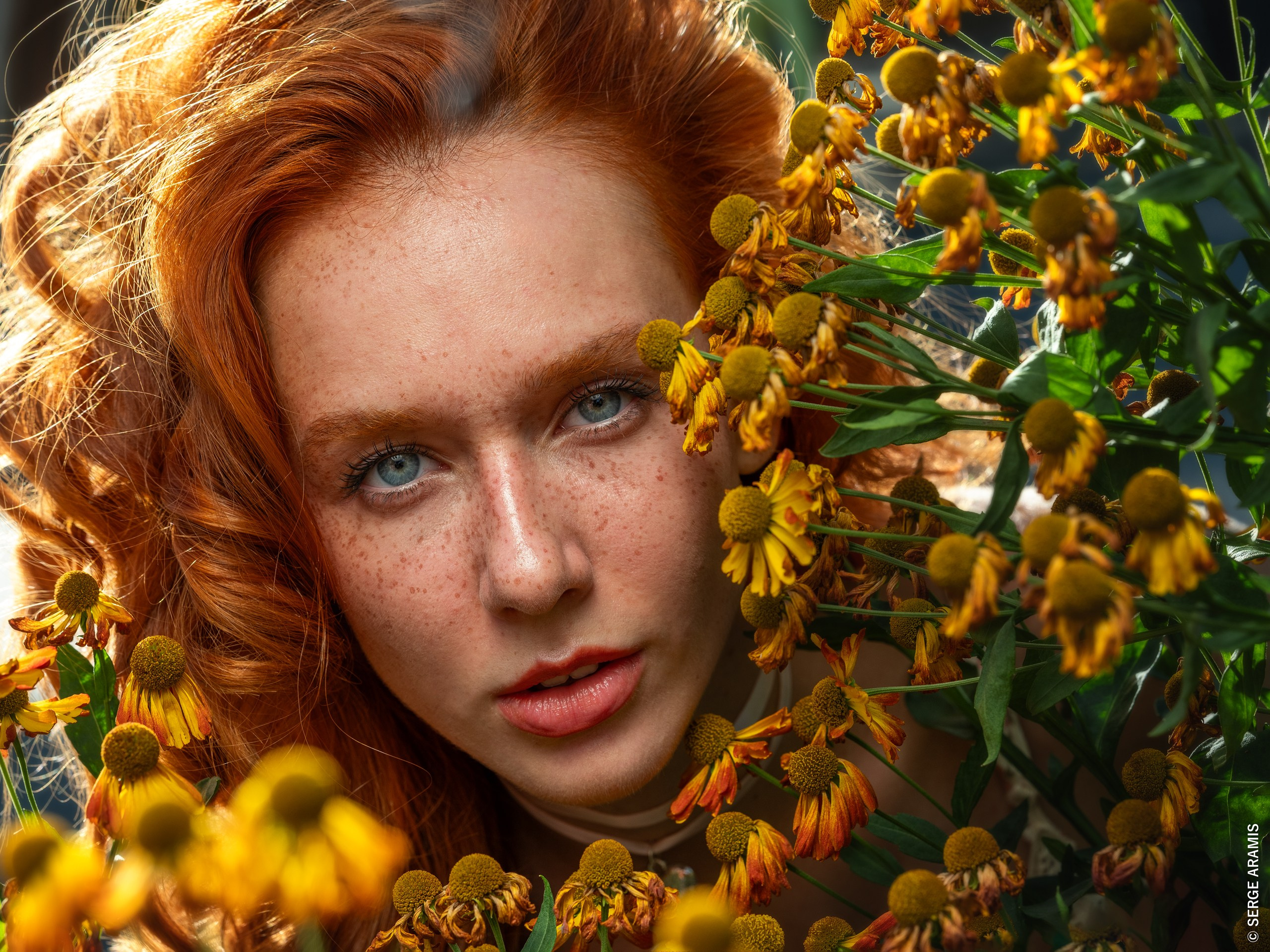 Создание чувственного портрета от Serge Aramis