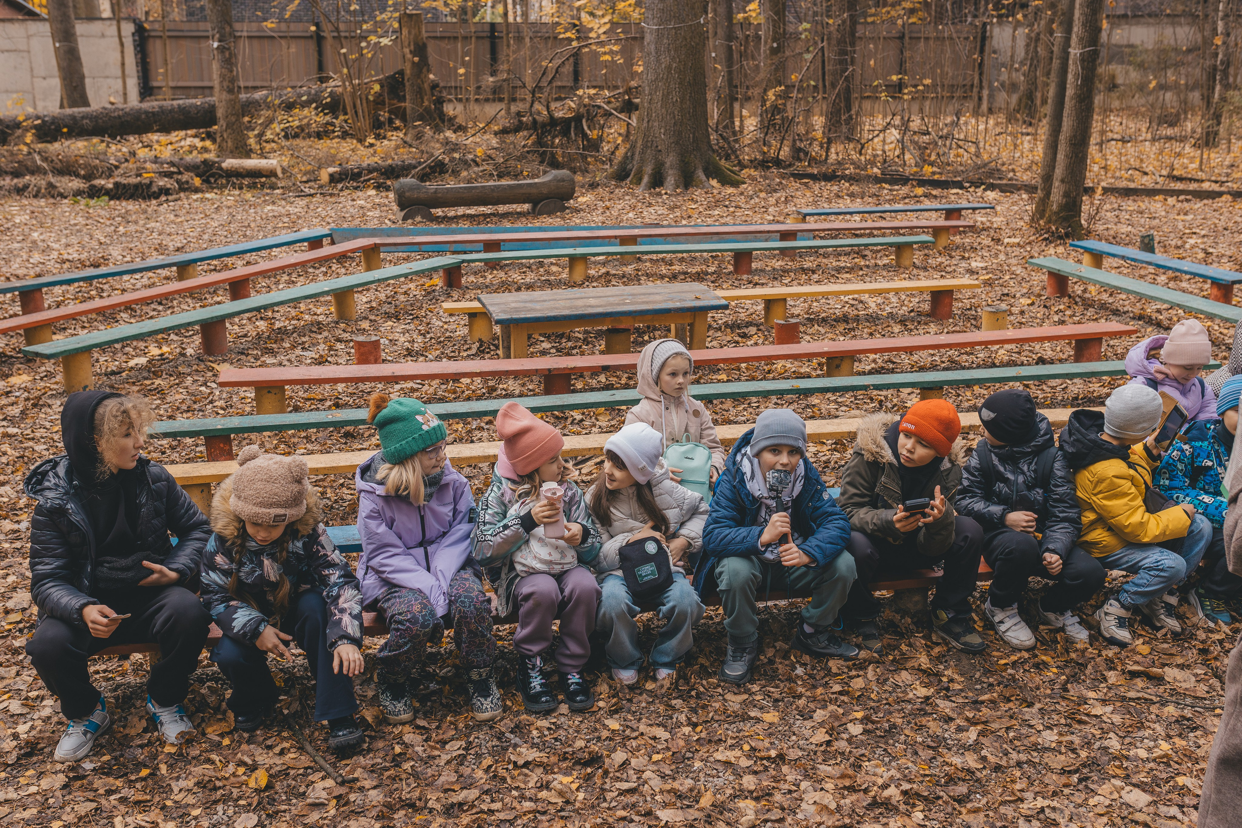 Репортаж школьной экскурсии. Семейный и женский фотограф в Москве Надежда Воробьева