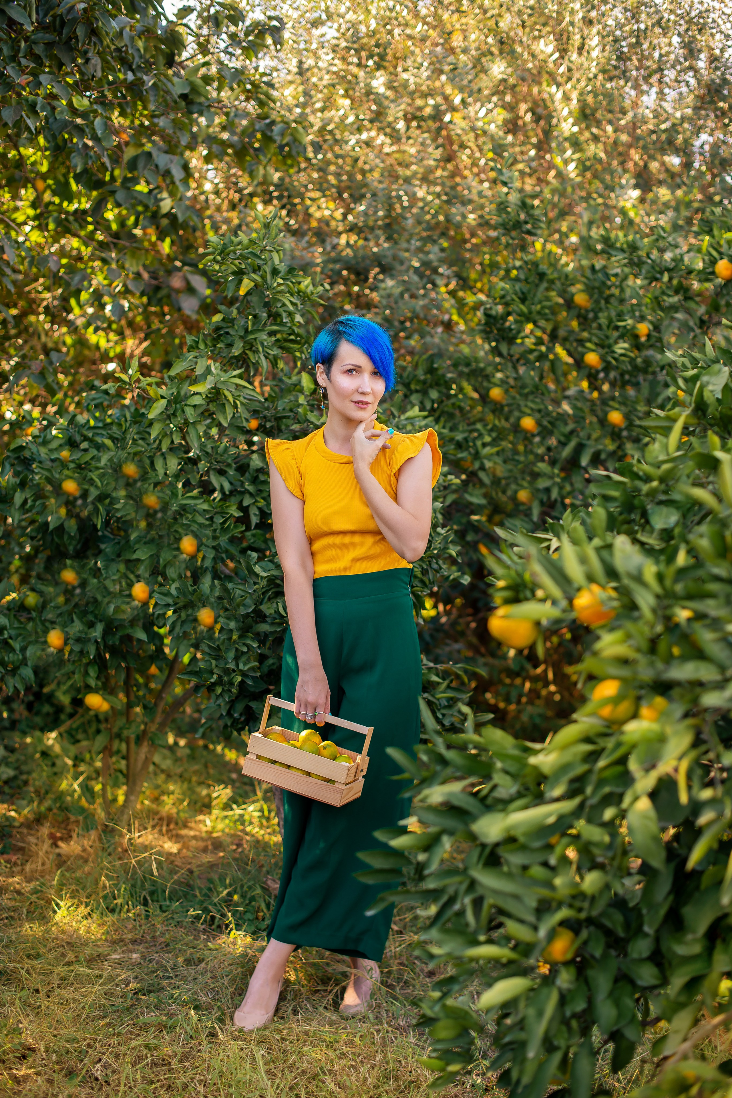 Мандарины. Детский и семейный фотограф в Абхазии