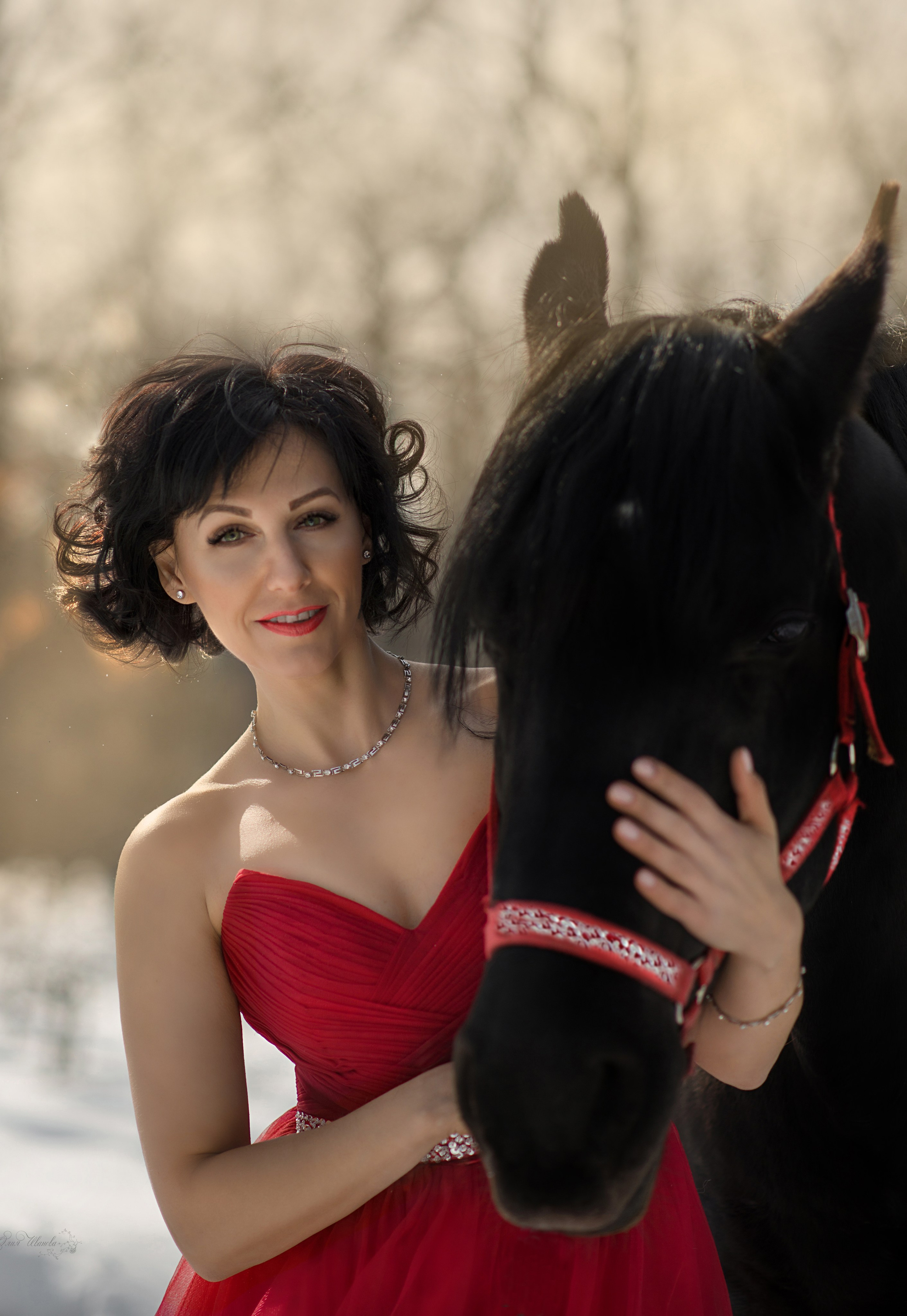 Оксана и Пират. Конный фотограф в Саратове Юлия Иванова