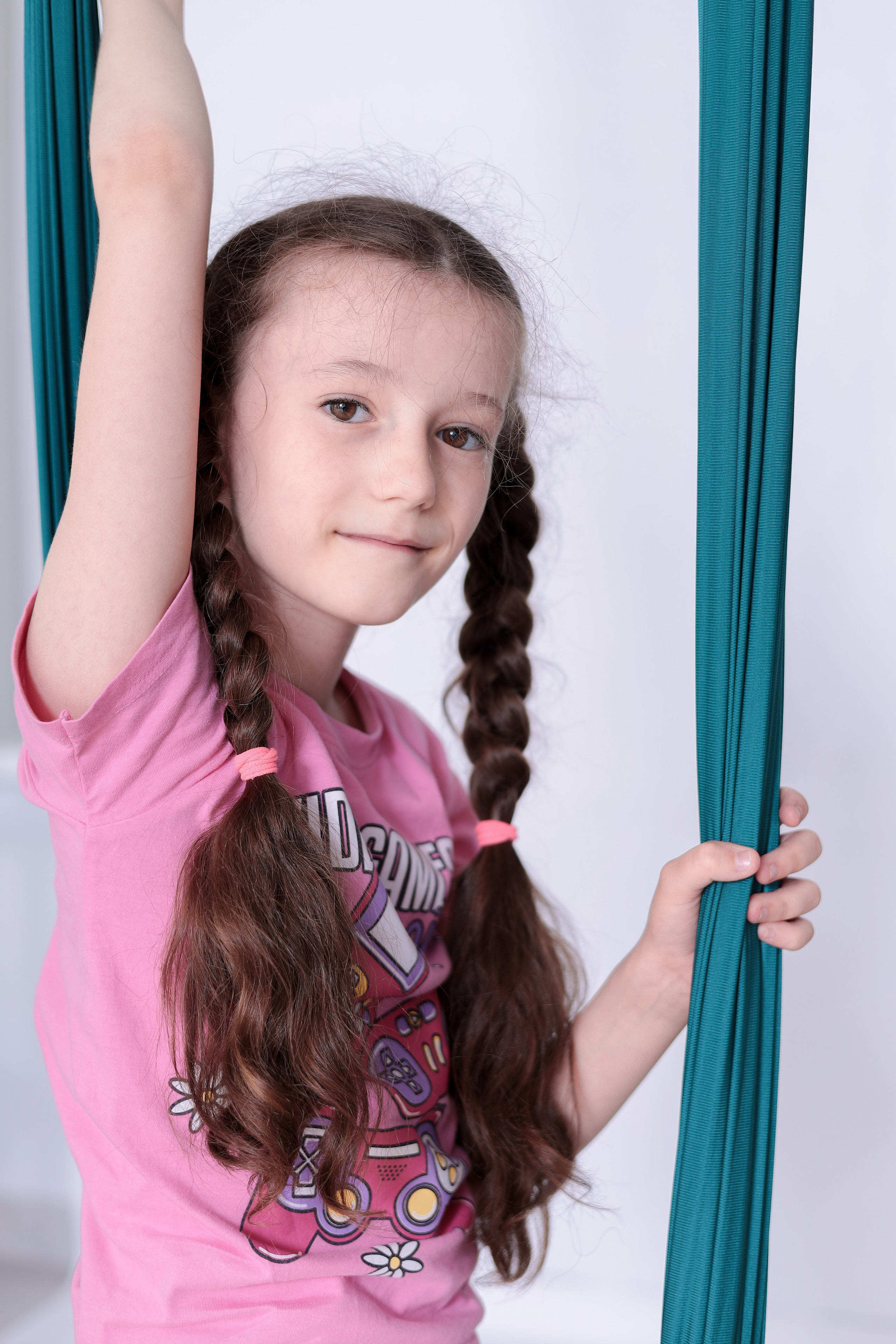 Детская аэройога. Фотограф Надршина Лилия