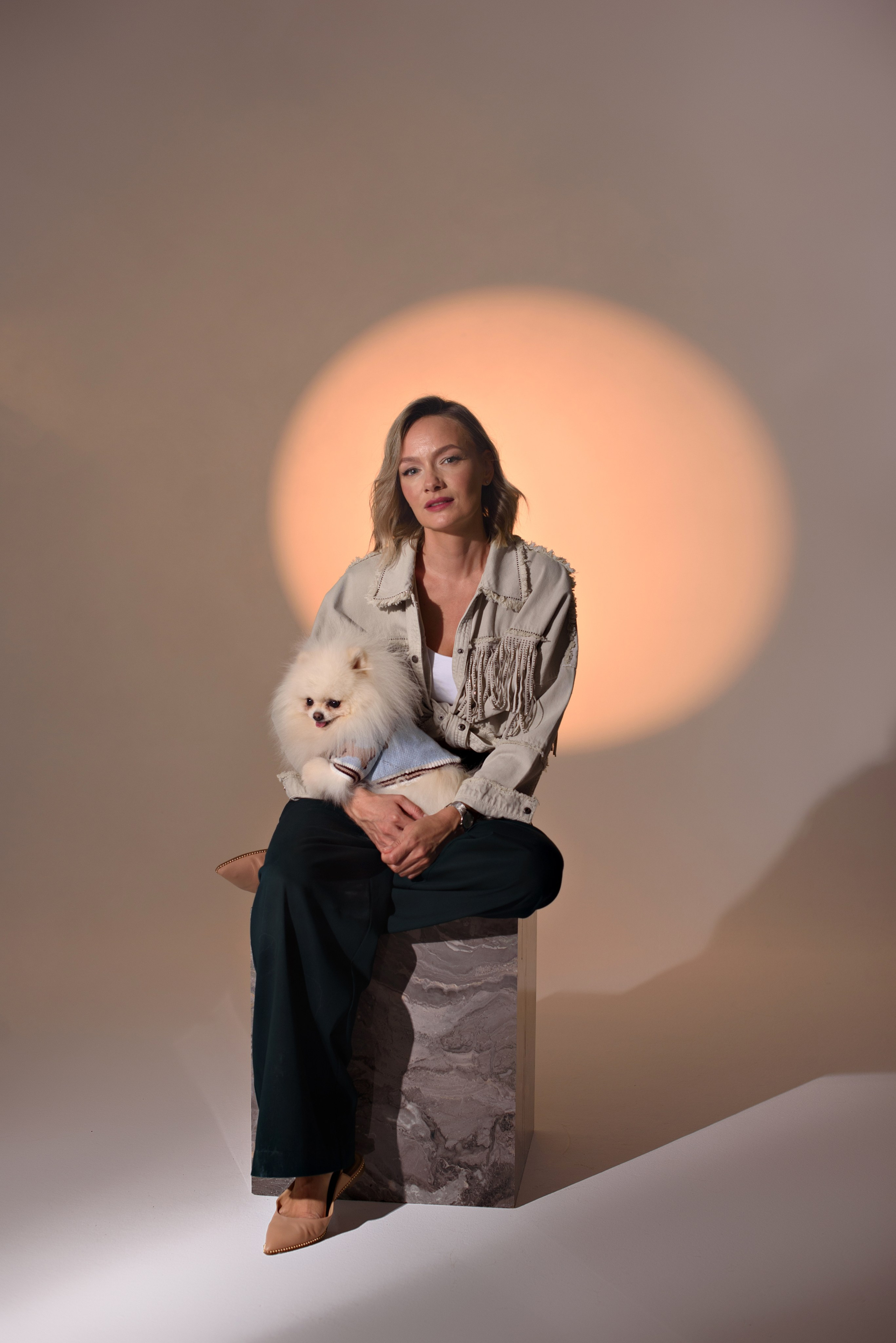 Натали и шпицы @natali_157_ilicheva. Фотограф Москва Юлия Джепко