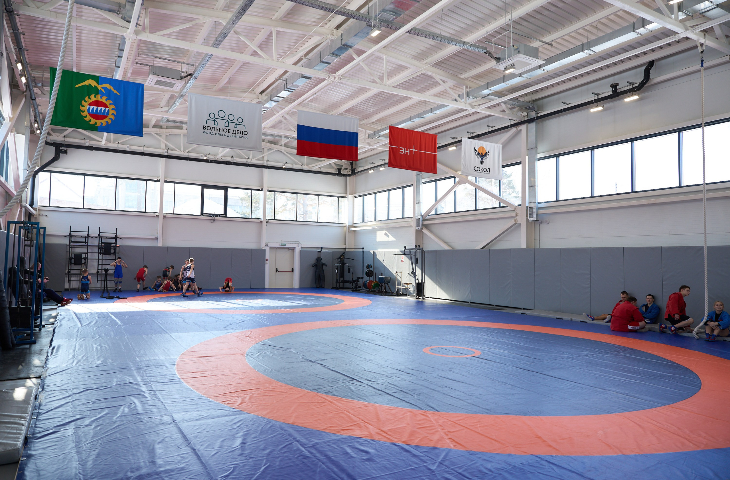 Открытие центров спортивных единоборств «Сокол» Красноярск/Дивногорск. Александр Сазонов Красноярск