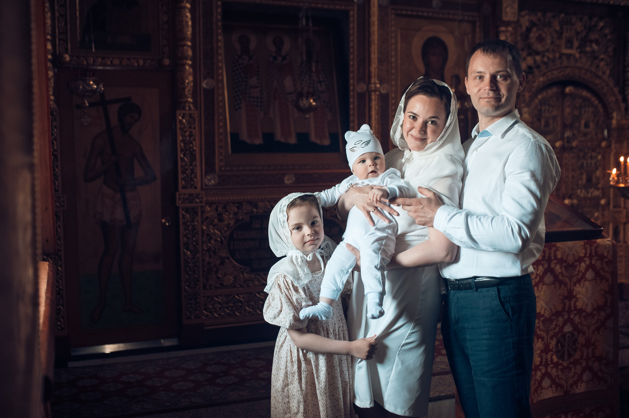 Таинство Крещения Спасо-Преображенский Храм. Семейный фотограф Олеся Батурина Рязань