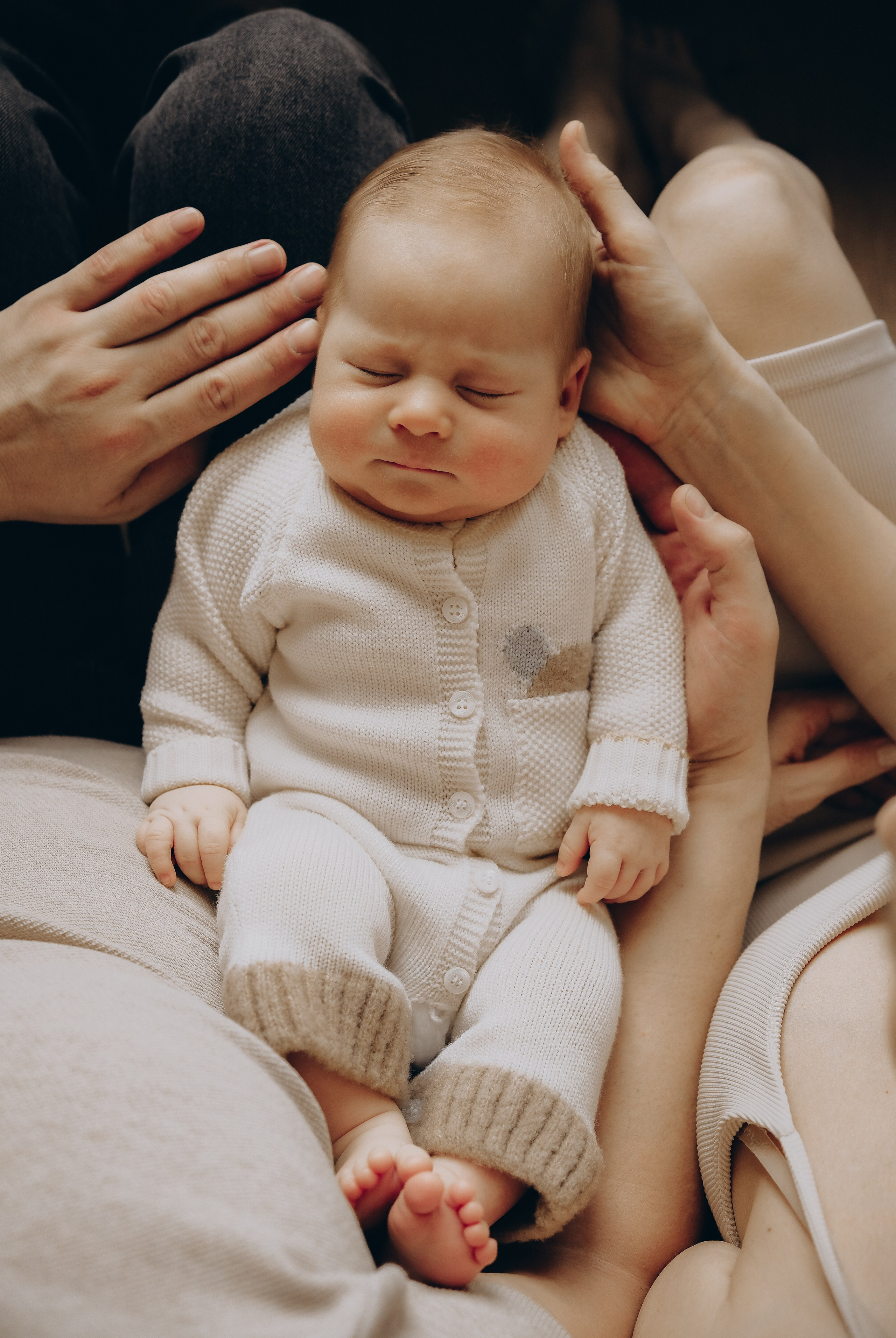 Фотосессия для малышей, домашняя фотосессия для детей. Ньюборн и детский фотограф в Москве Шигина Марина