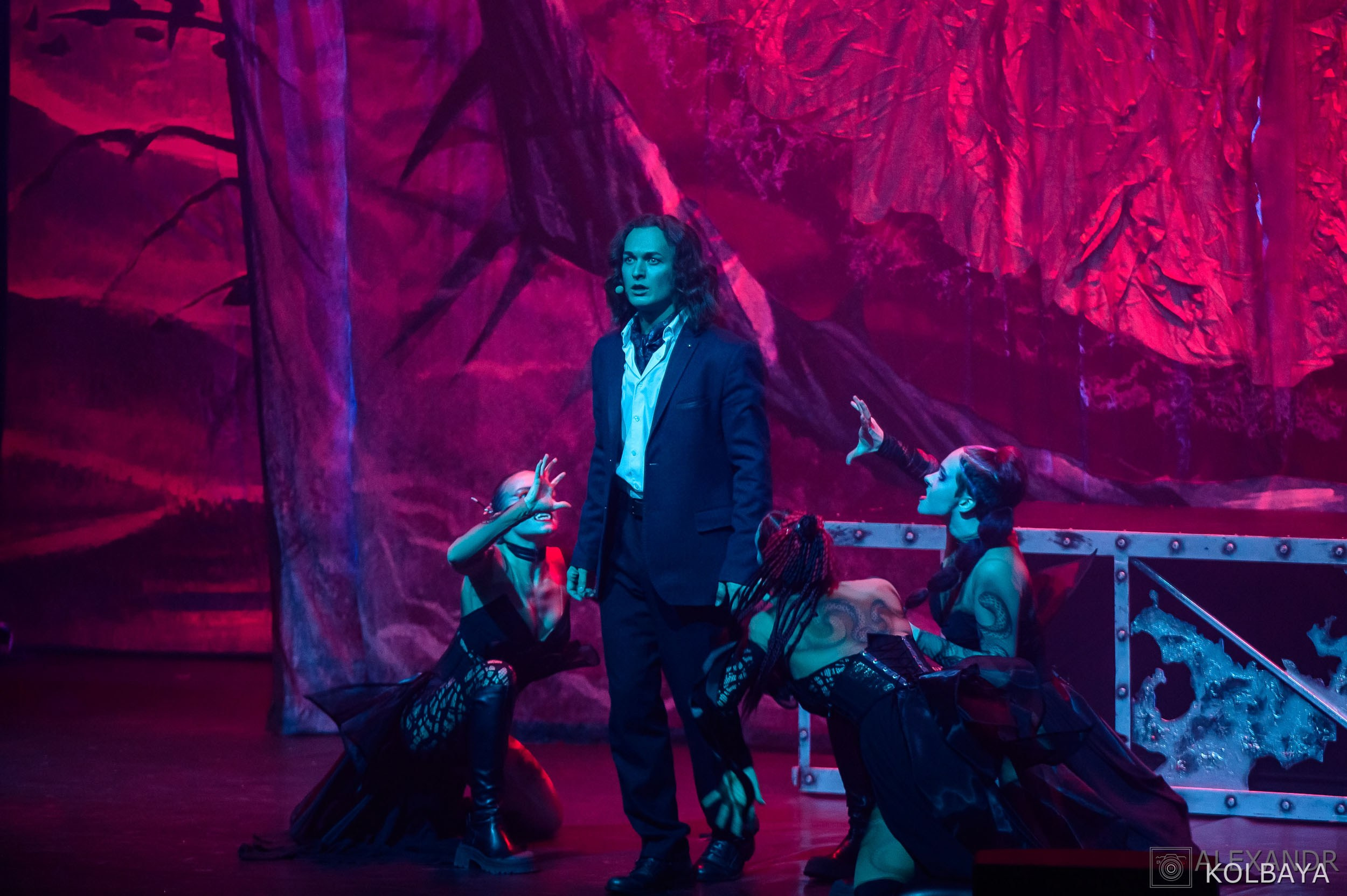 Мюзикл Дракула. Концертный и театральный репортажный фотограф в Москве Александр Колбая
