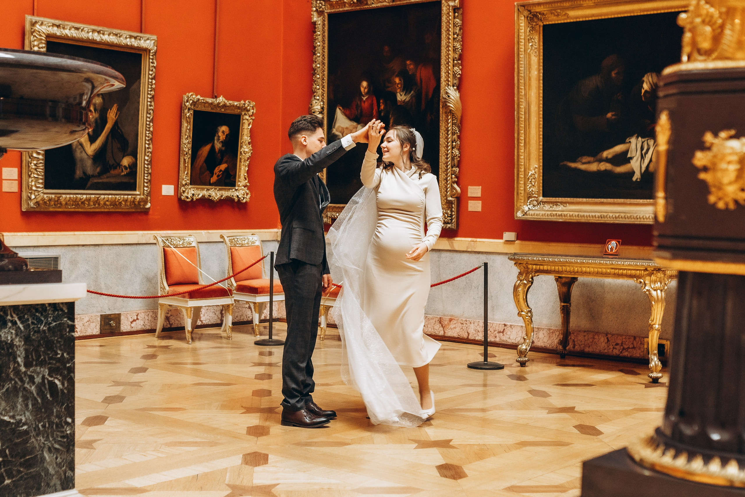 Свадебная (Эрмитаж). Фотограф ПИТЕР СПБ Надежда Баранова