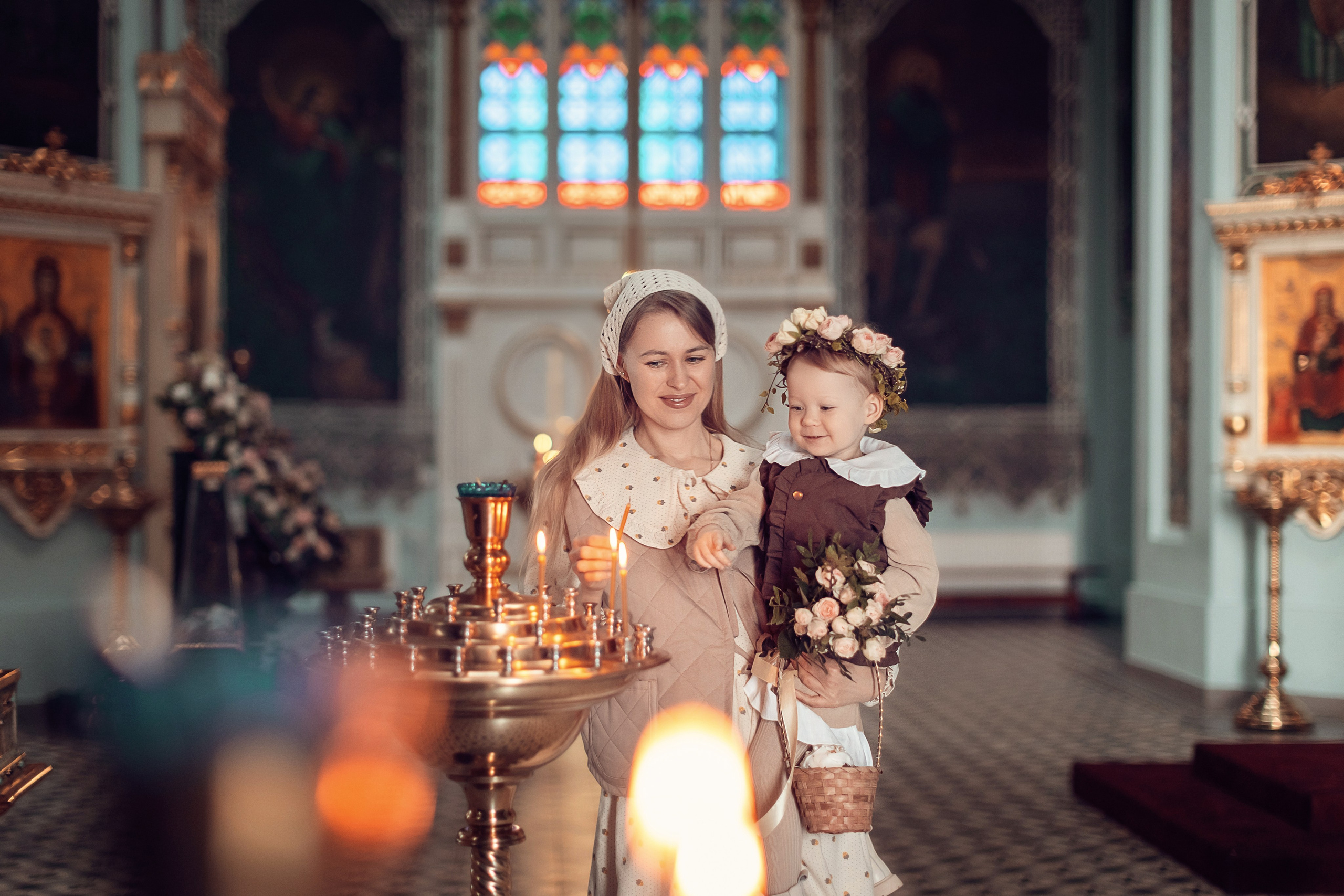 Пасхальная съёмка в Духосошественском соборе. Главная