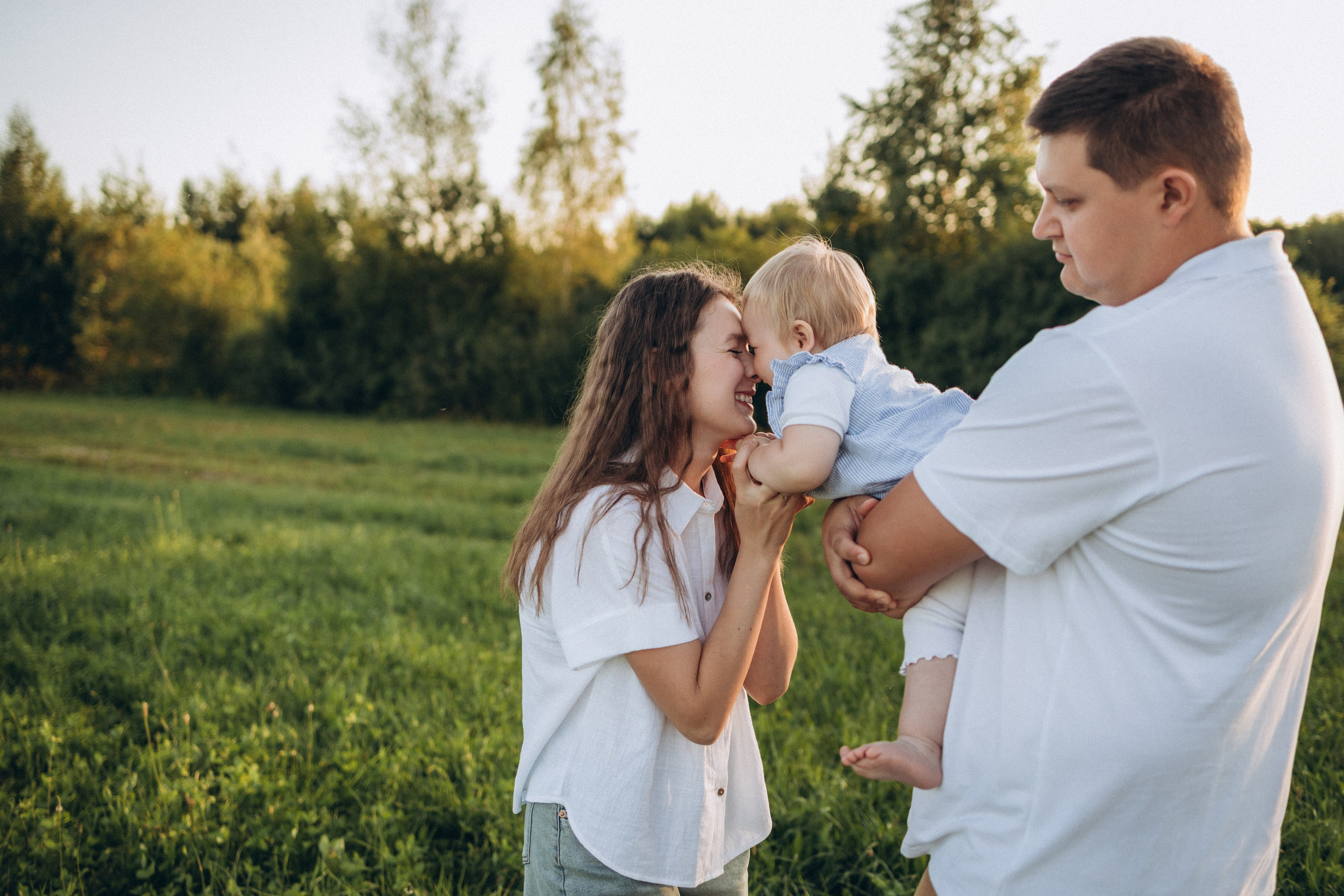 Ксюша, Вадим, Кирюша и Маша. Фотограф Елена Рябцева