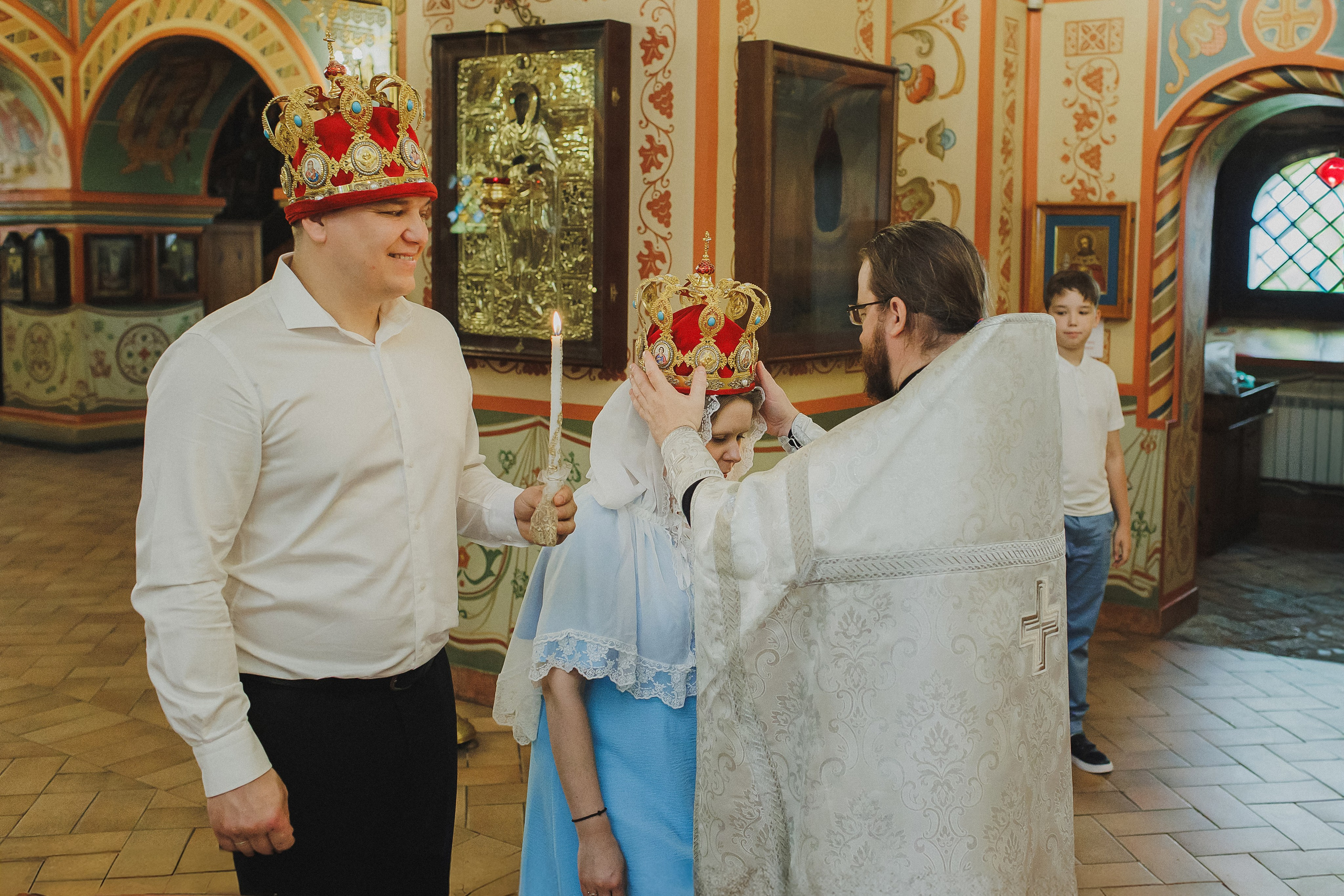 Фотосессия таинства венчания в Люберцах. Фотограф в Москве и Люберцах Анна Ушакова
