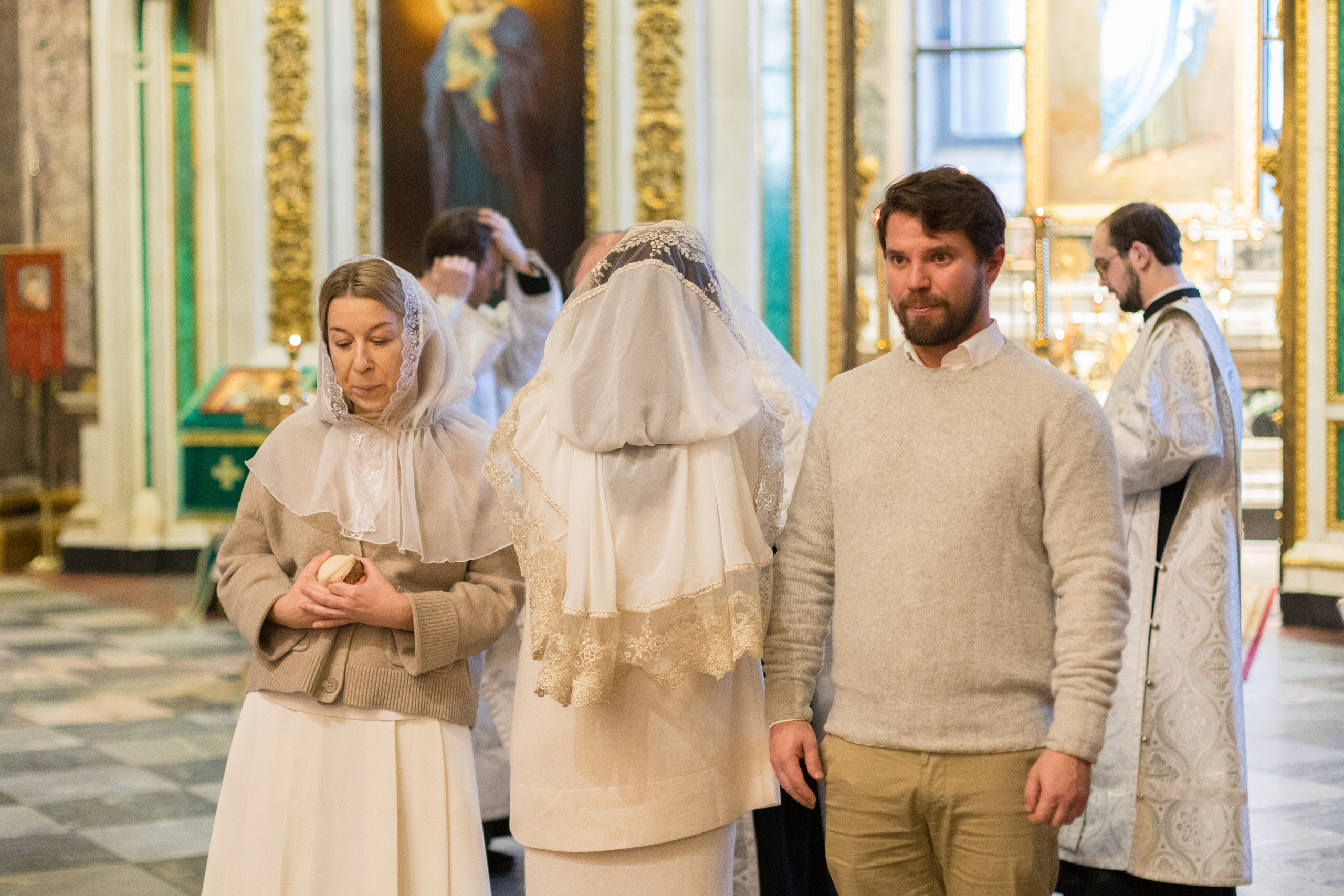 Крещение в Исакиевском соборе. Детский и контент фотограф Надя Волкова Санкт-Петербург