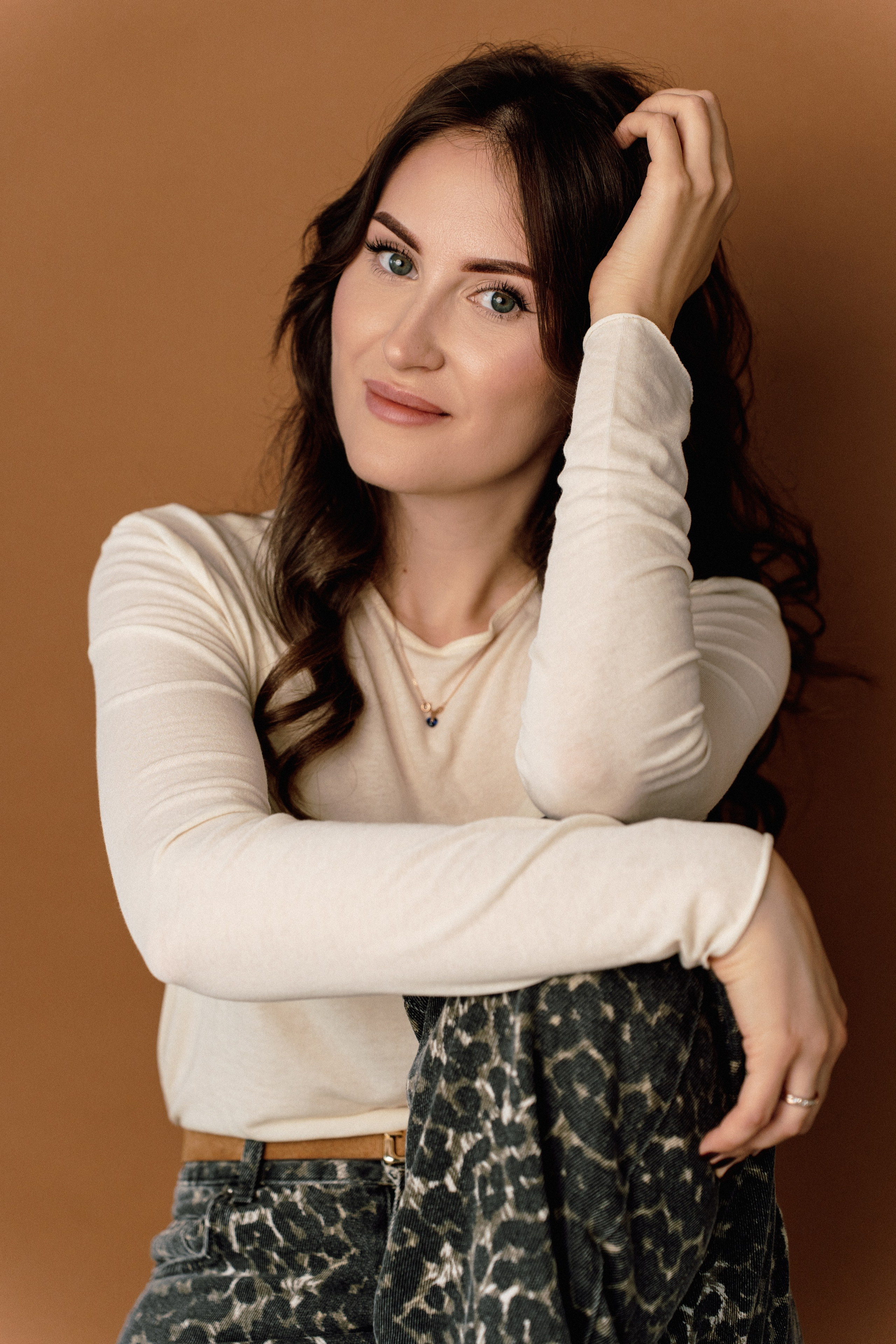 Настя (студийная фотосессия в сентябре). Ваш семейный фотограф в Минске — Вика Трегубова