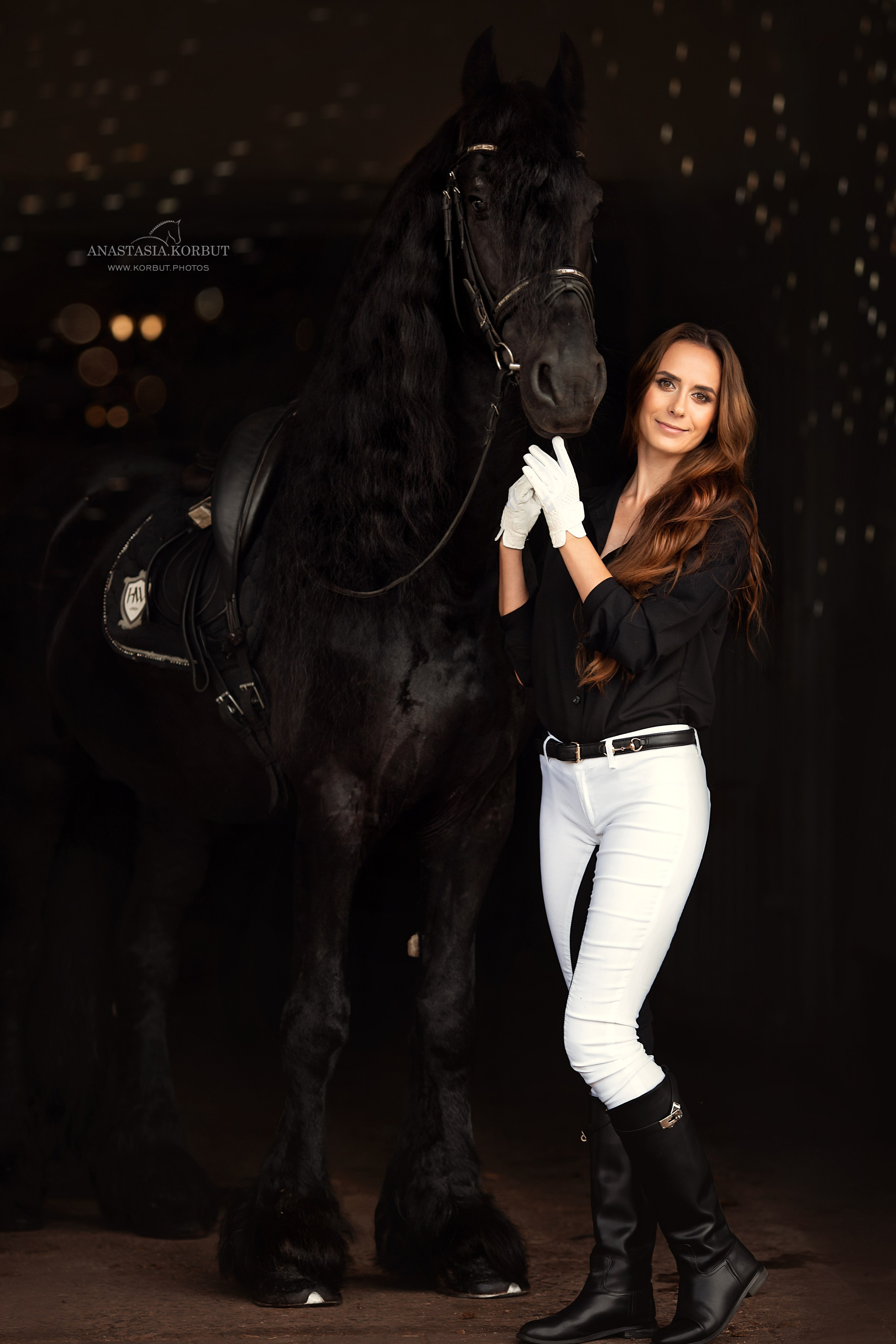 Портрет в конном стиле / Sport-look. Арт фотограф в Минске Анастасия Корбут