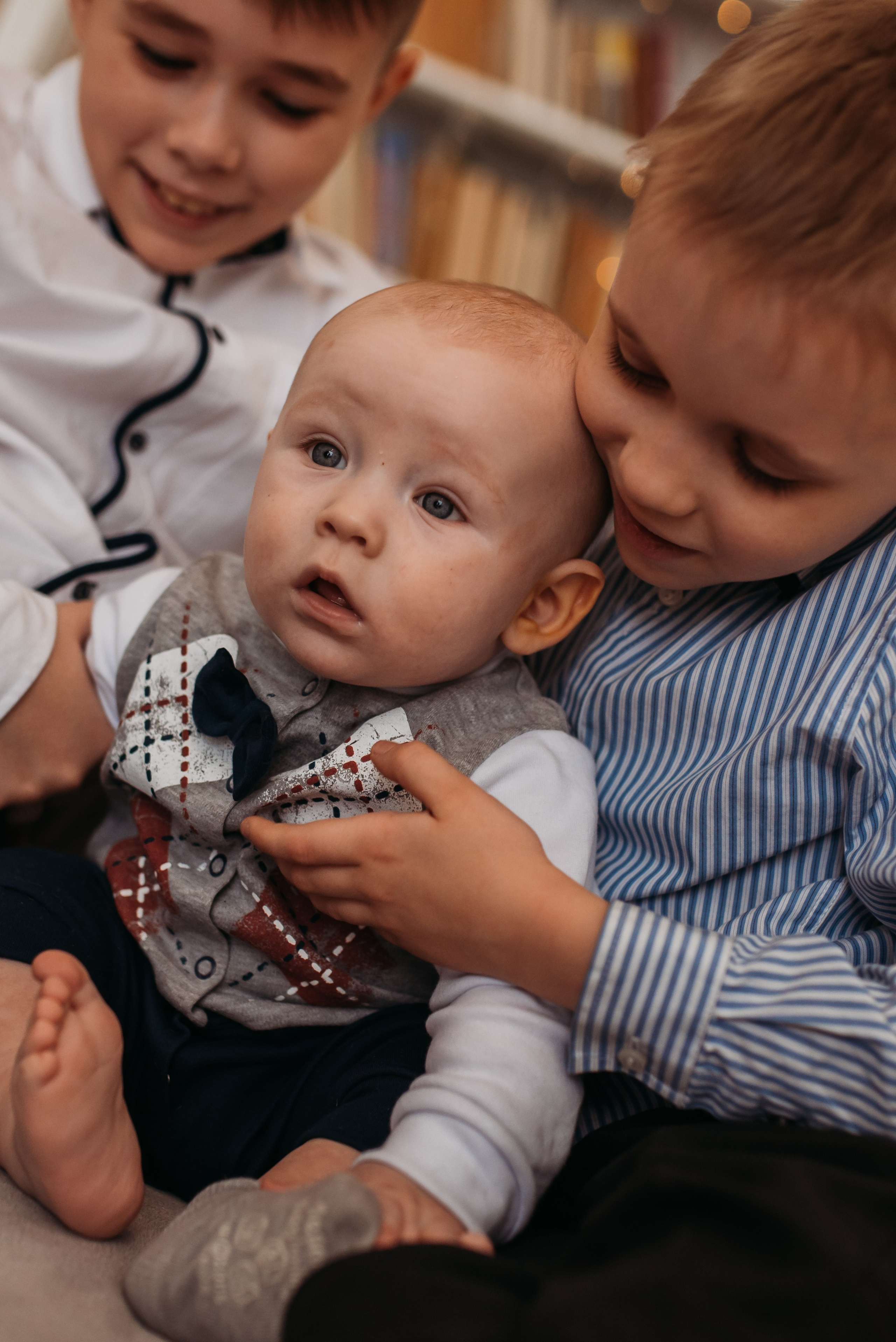 Марина Стас Артем Рома Дима. Семейная фотосессия в Новосибирске от фотографа Ольги Коваль