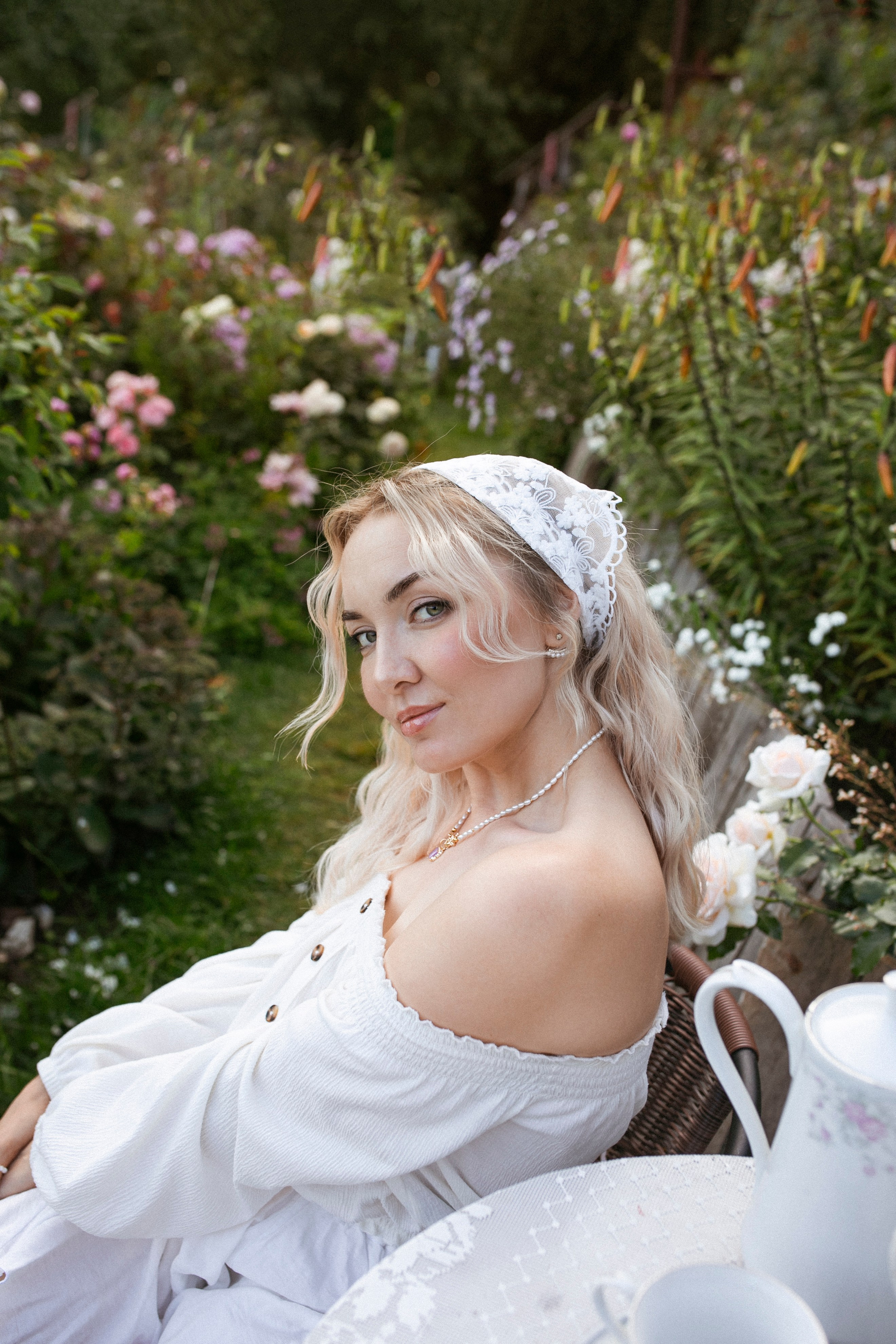 Фотосессия в шикарном саду с розами. Семейный и детский фотограф в Ижевске Анастасия Камариттинова