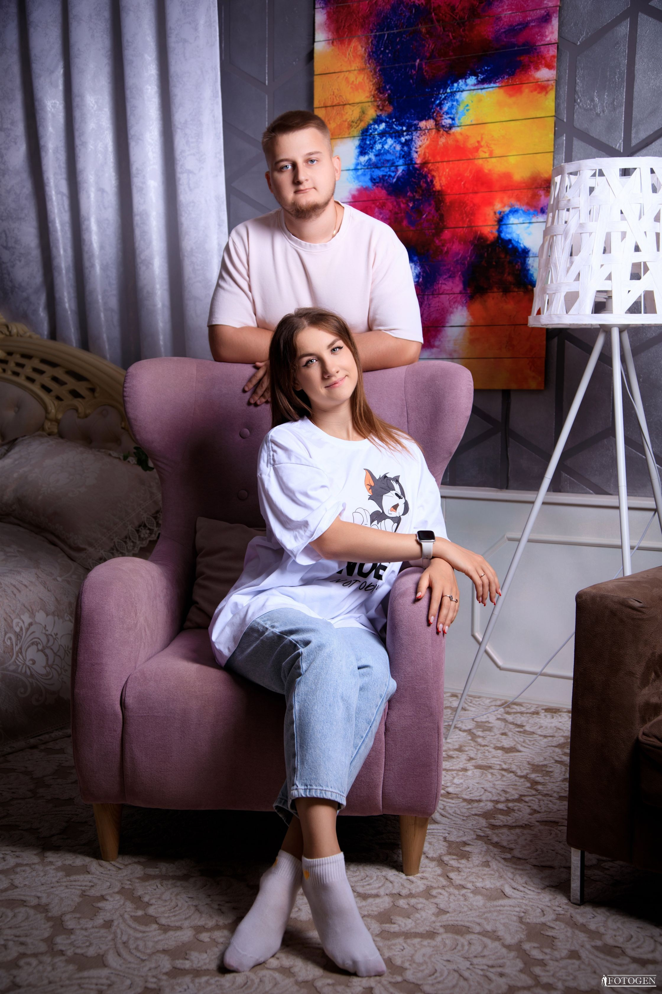 Пять Лет Любви: Юбилейные фотосессии. Интерьерная фотостудия FOTOGEN г. Краснодар