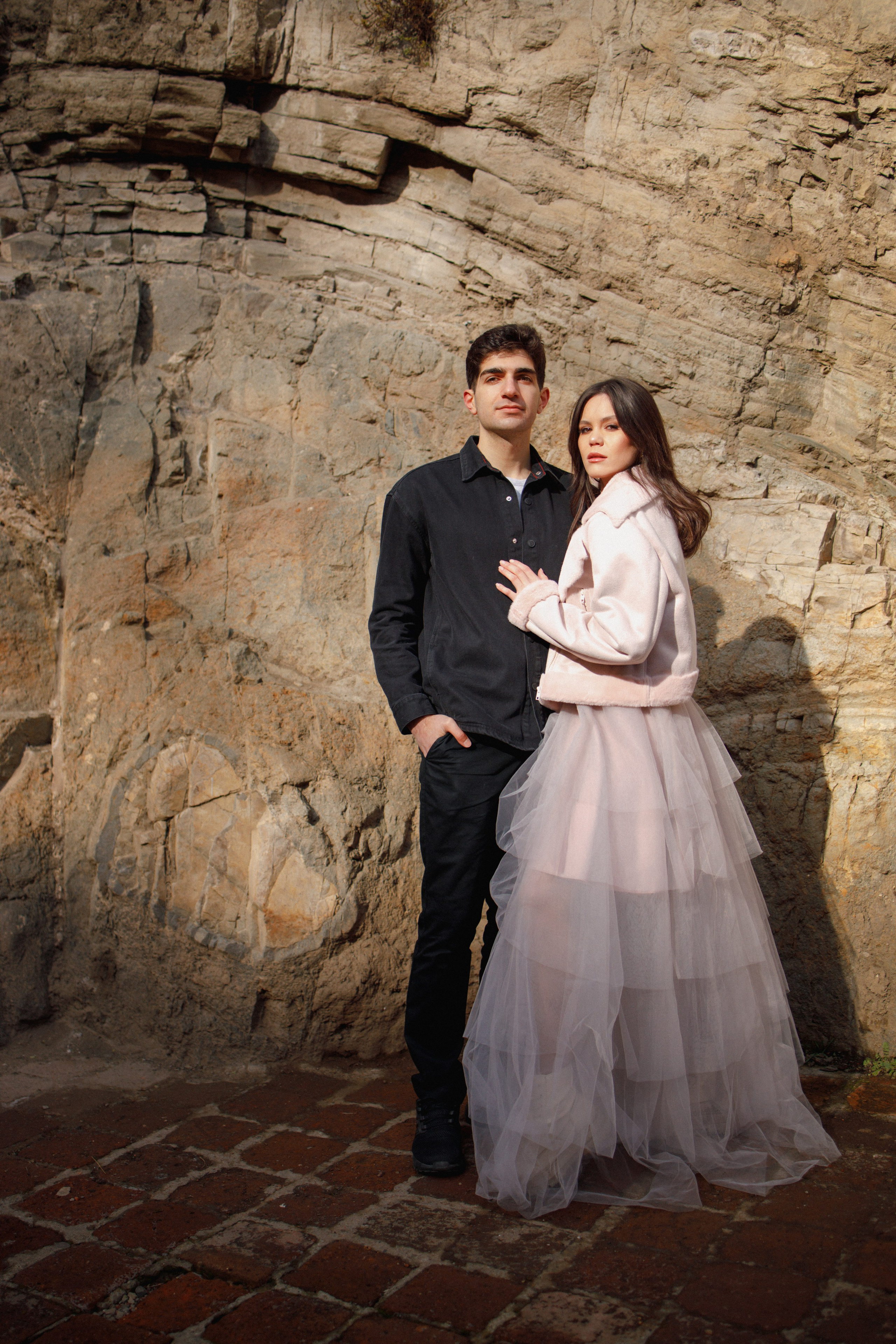 Прогулка у водопада. Свадебный фотограф Москва