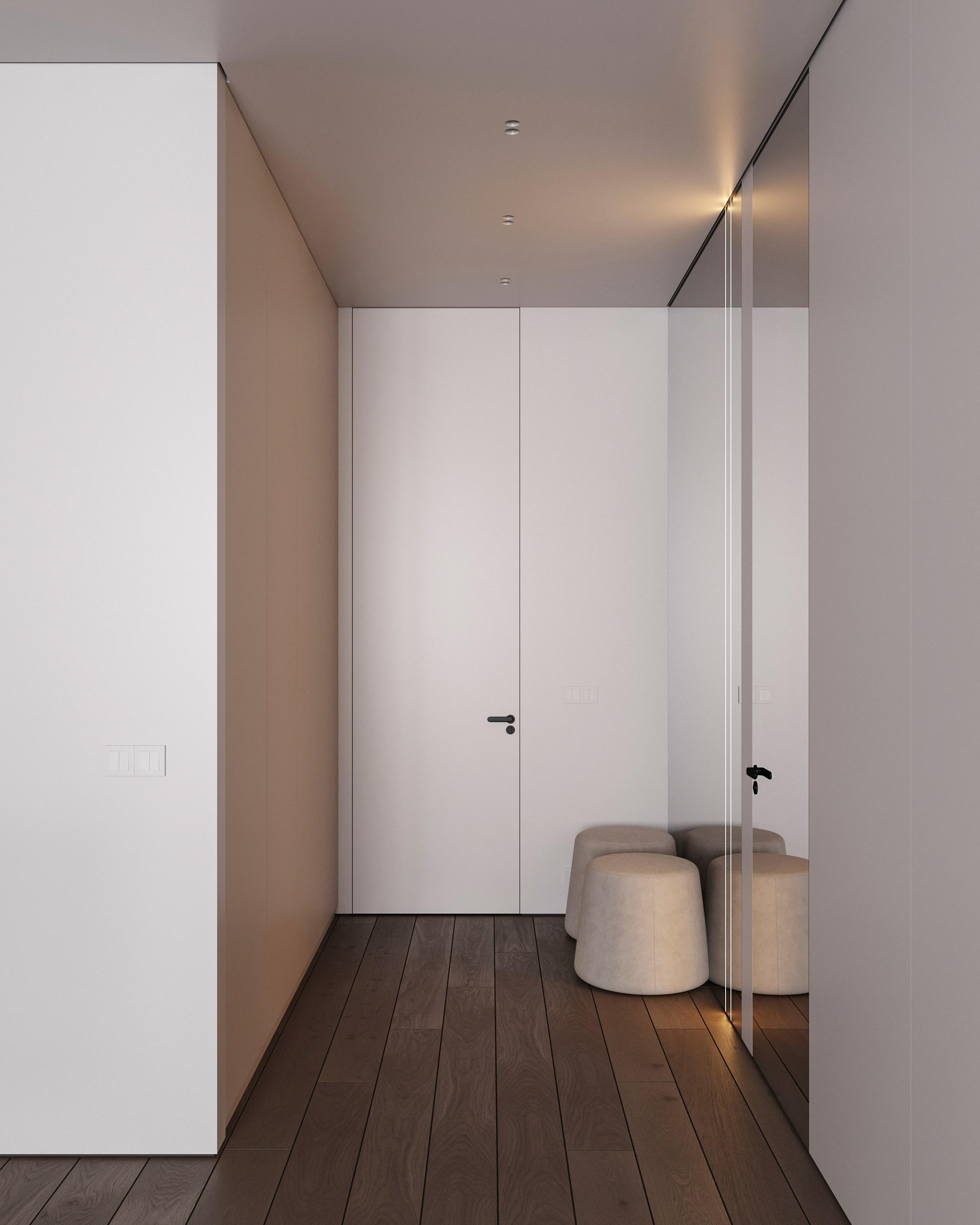 CLOUD MINIMAL | DESIGNER ANNE KIREEVA. Interior Visualization by Valerie Stetyukevich