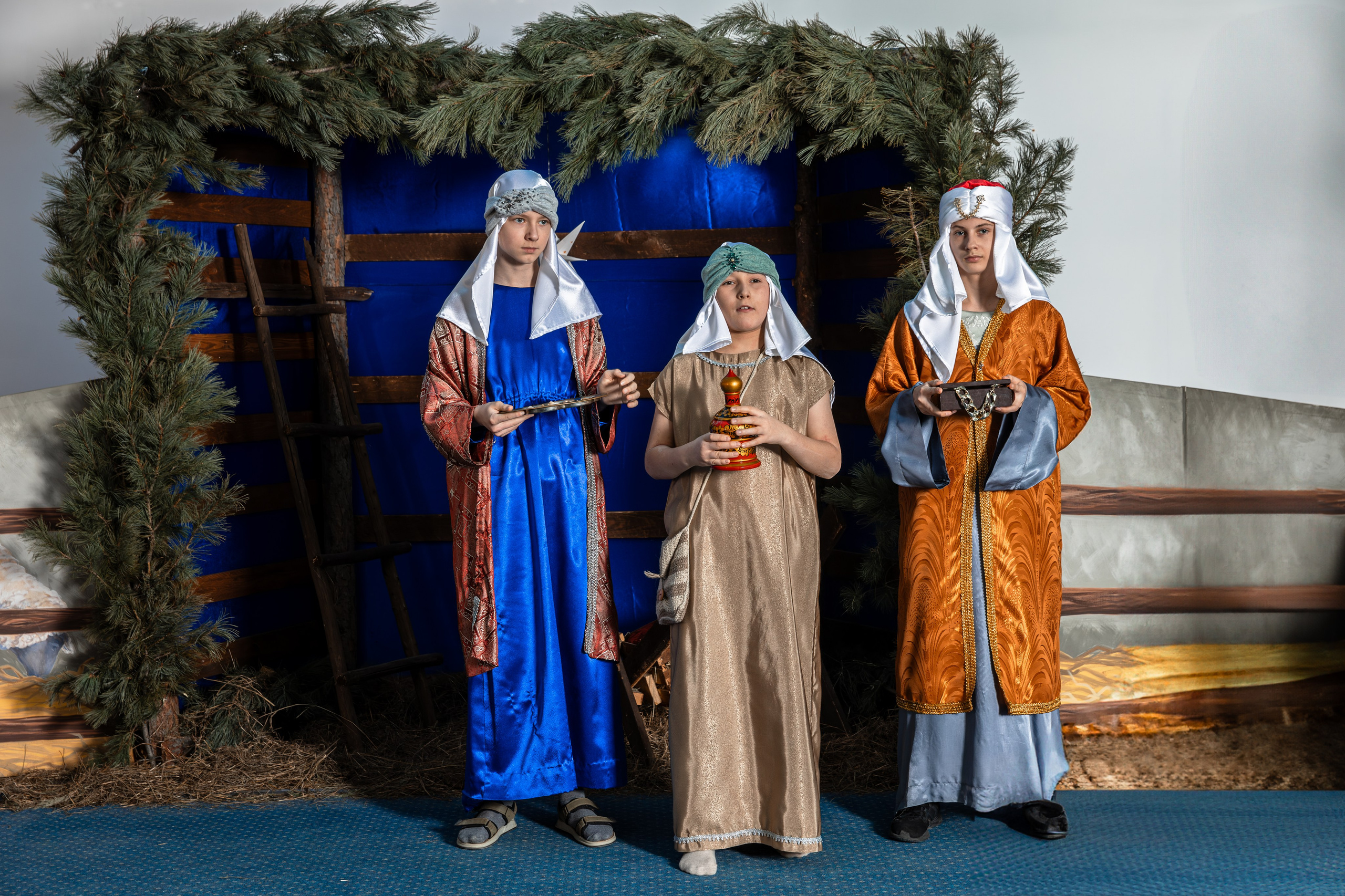 Рождество Воскресная школа 2025. Фотограф Таинств Крещение и Венчания г. Магадан Власова Ульяна