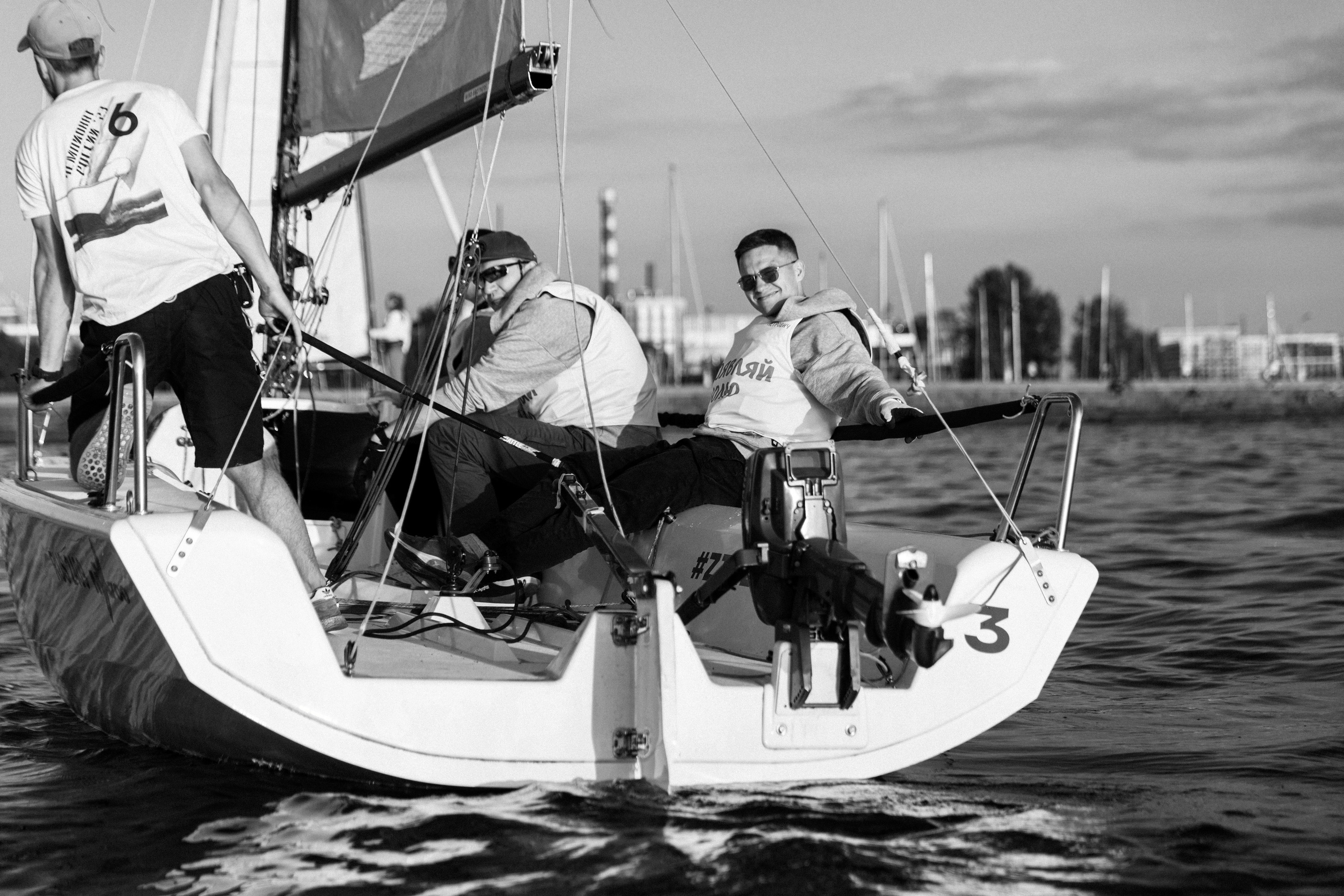 Яхтинг для «Петровича». Снимаю съемки