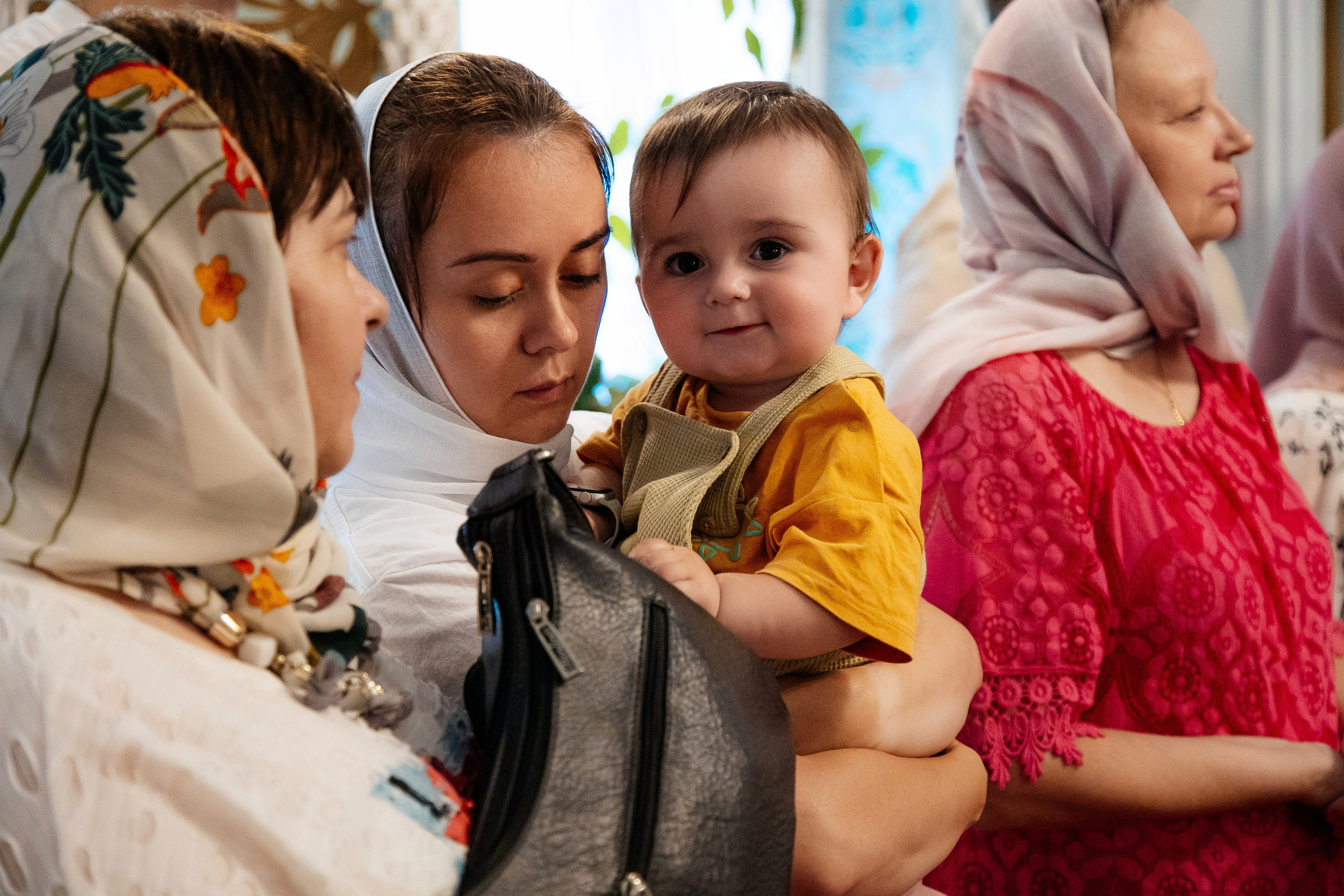 Крещение Полины. Семейный и детский фотограф в Москве Александра Мак