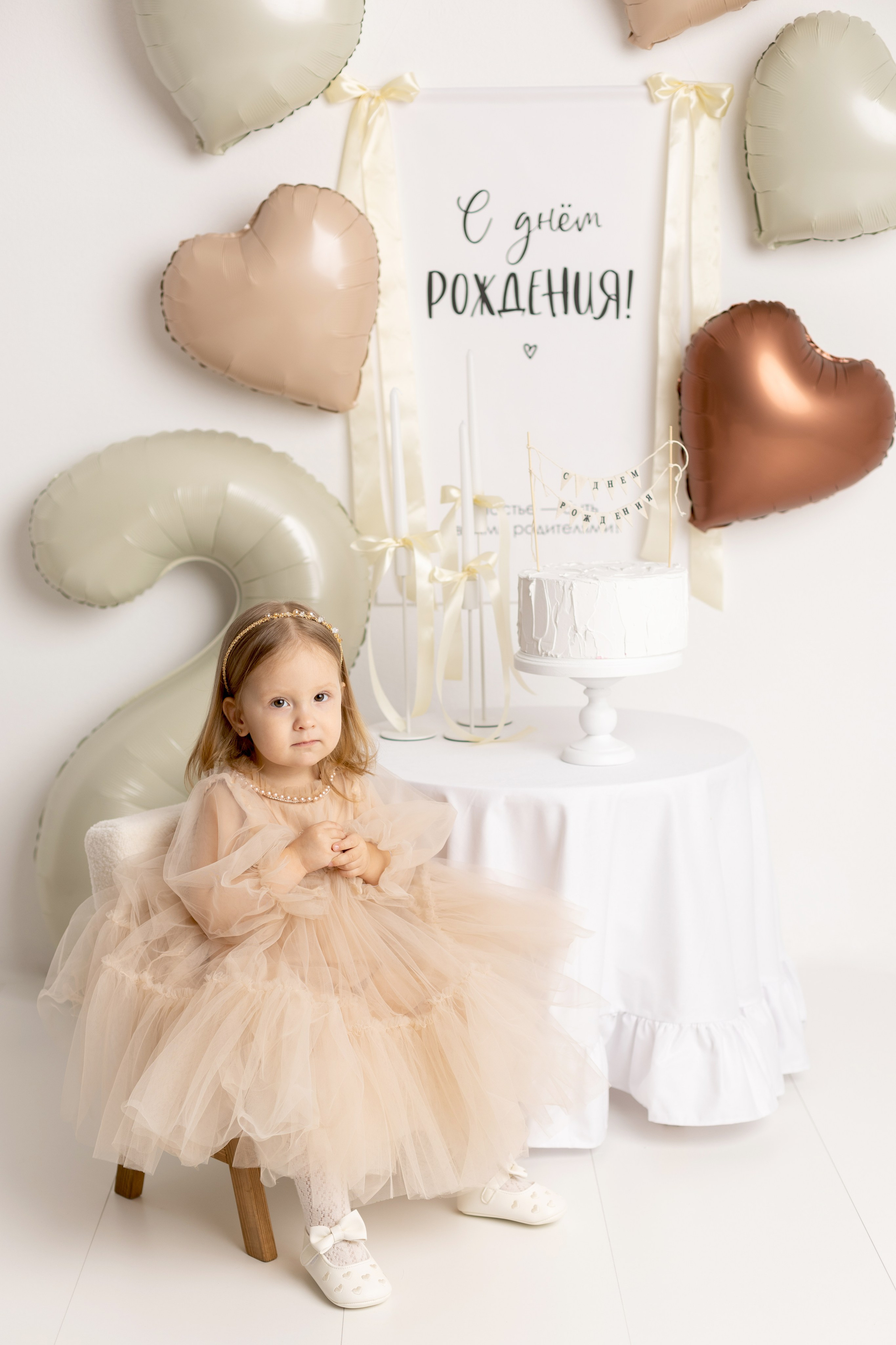 Фотосессия к первому дню рождения. Фотограф новорожденных, детский фотограф в г. Оренбурге Екатерина Козлова