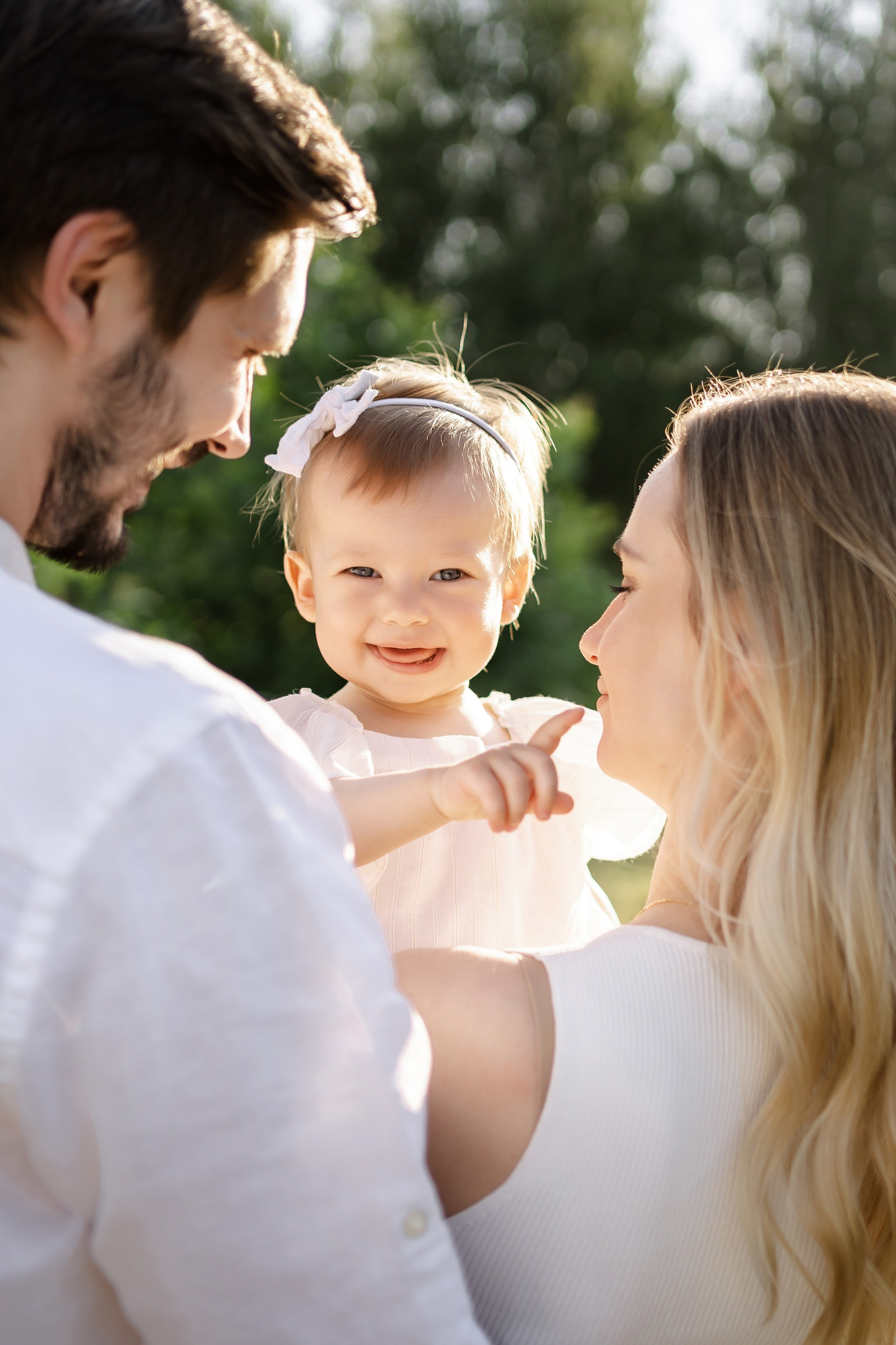Олеся, Денис и Даниэла. Свадебный фотограф в Москве Яна Деньгина